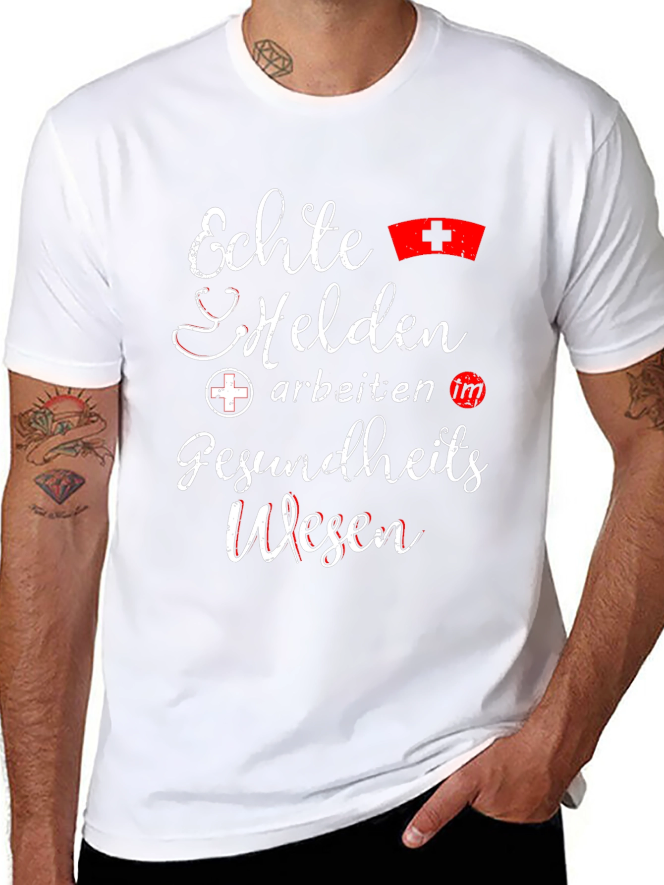 Echte Helden T-Shirt - Nurse/Doctor