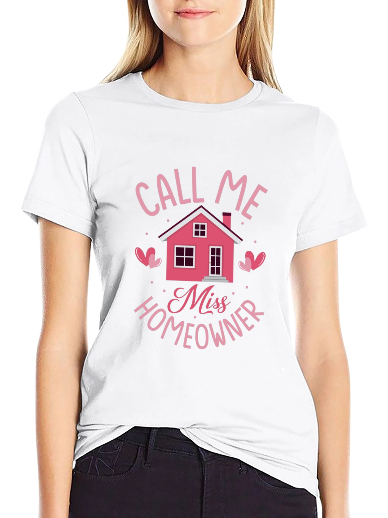 Miss Homeowner Graphic Tee - New Home Gift