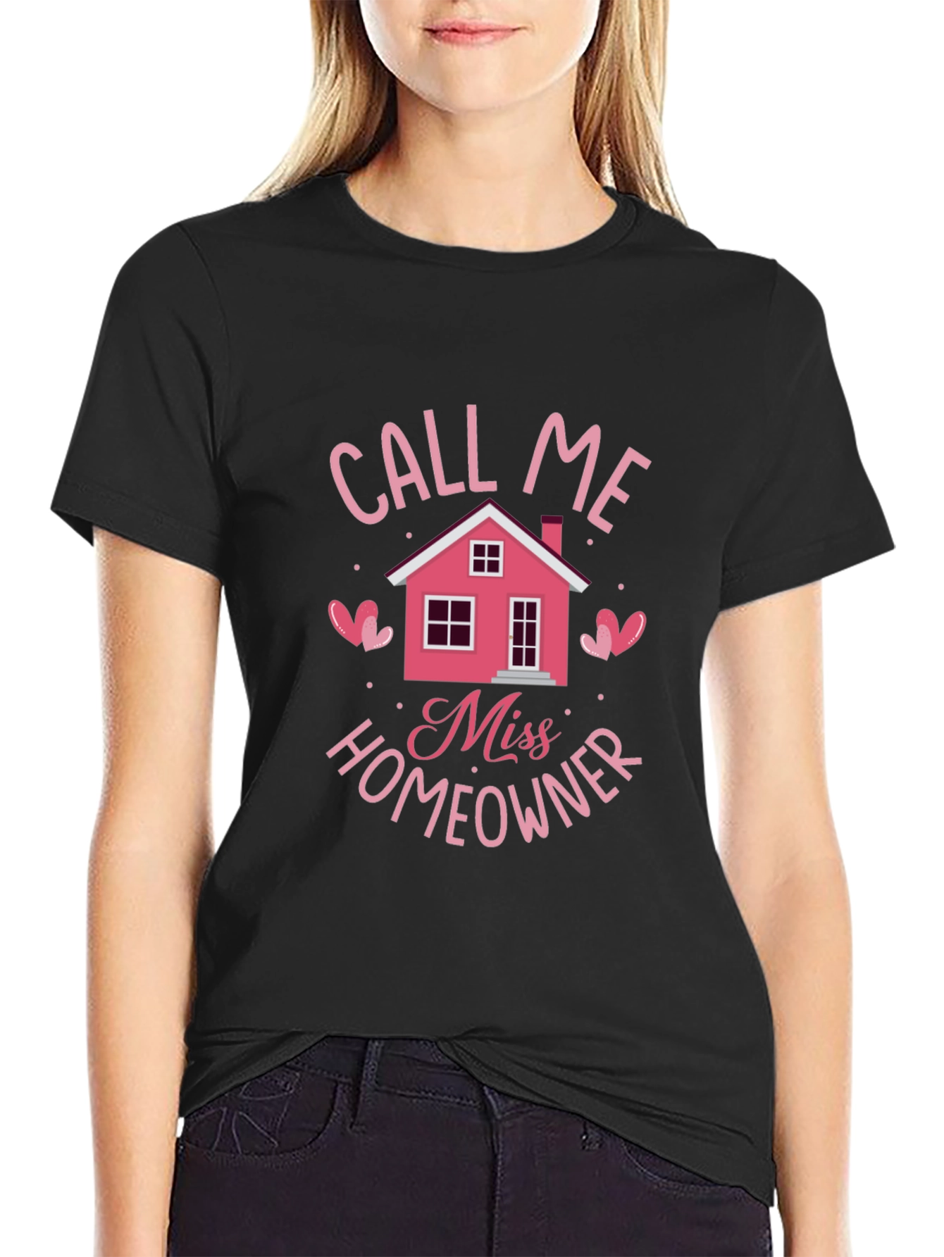 Miss Homeowner Graphic Tee - New Home Gift