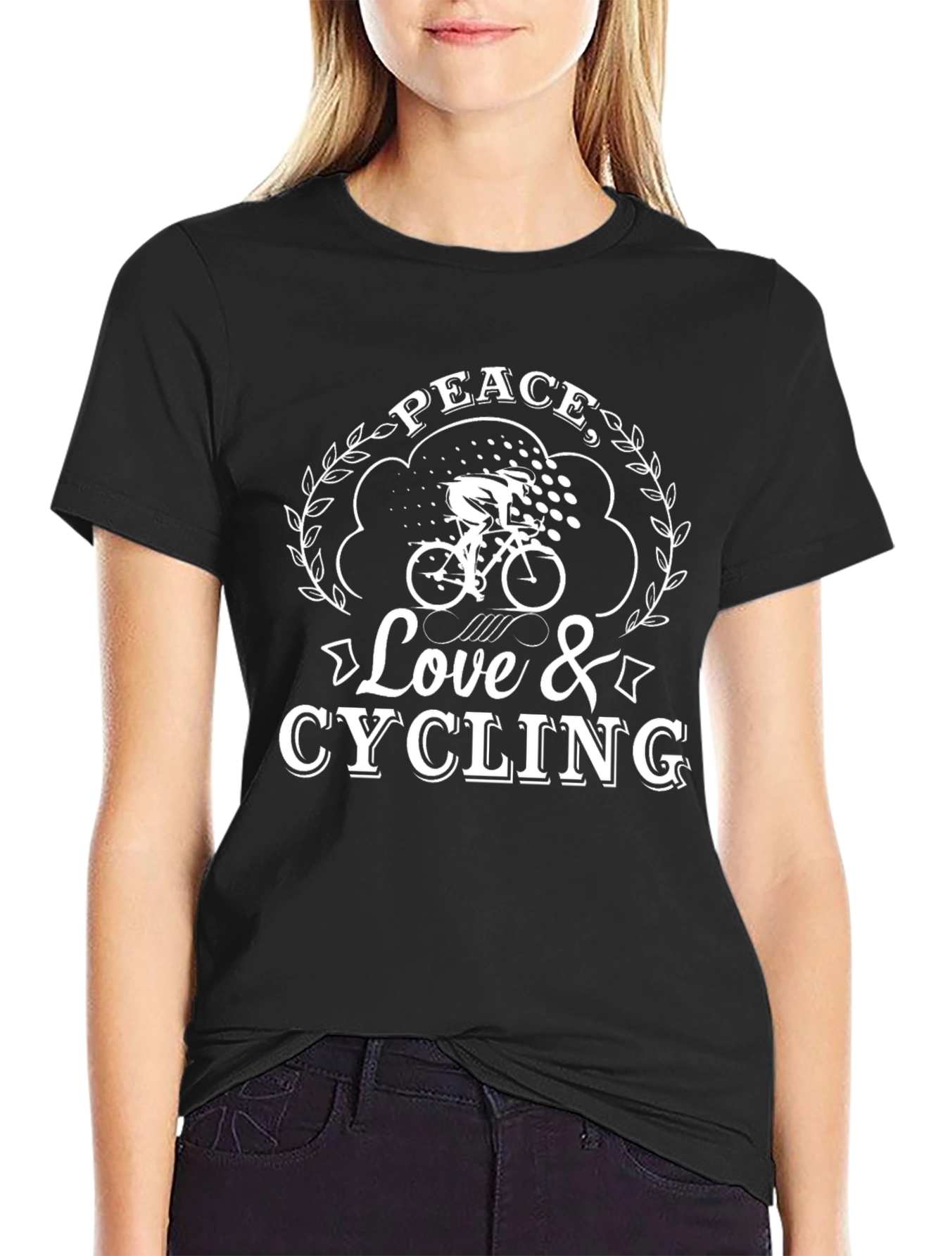 Peace Love & Cycling T-Shirt