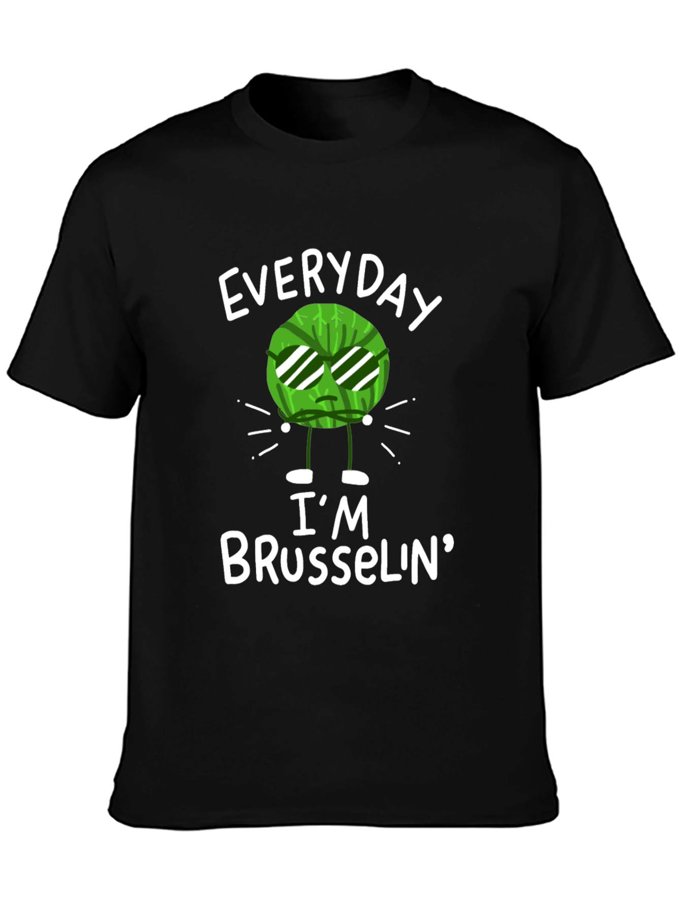 Everyday Im Brusselin Black T-Shirt