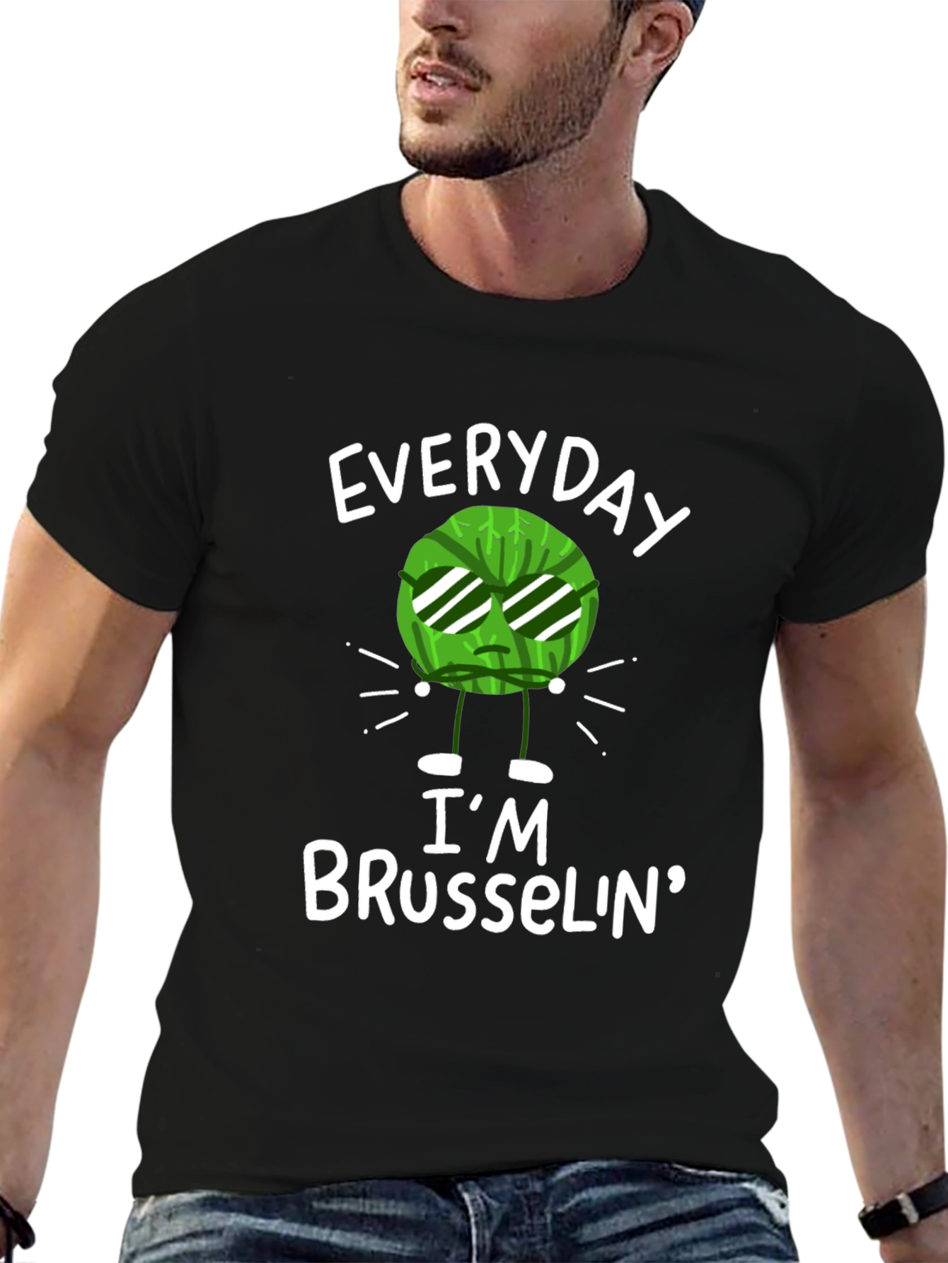 Everyday Im Brusselin Black T-Shirt