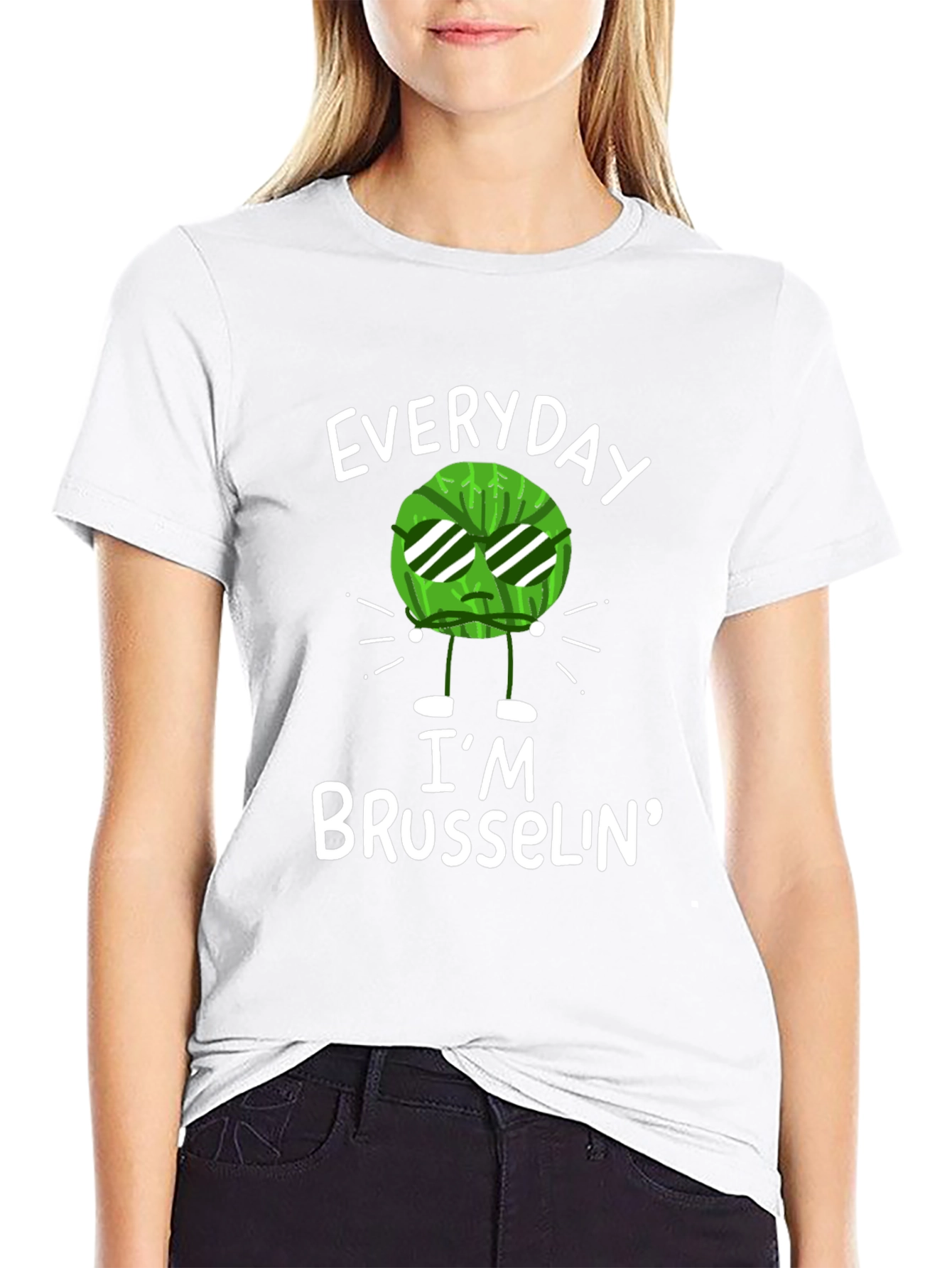 Everyday Im Brusselin Black T-Shirt