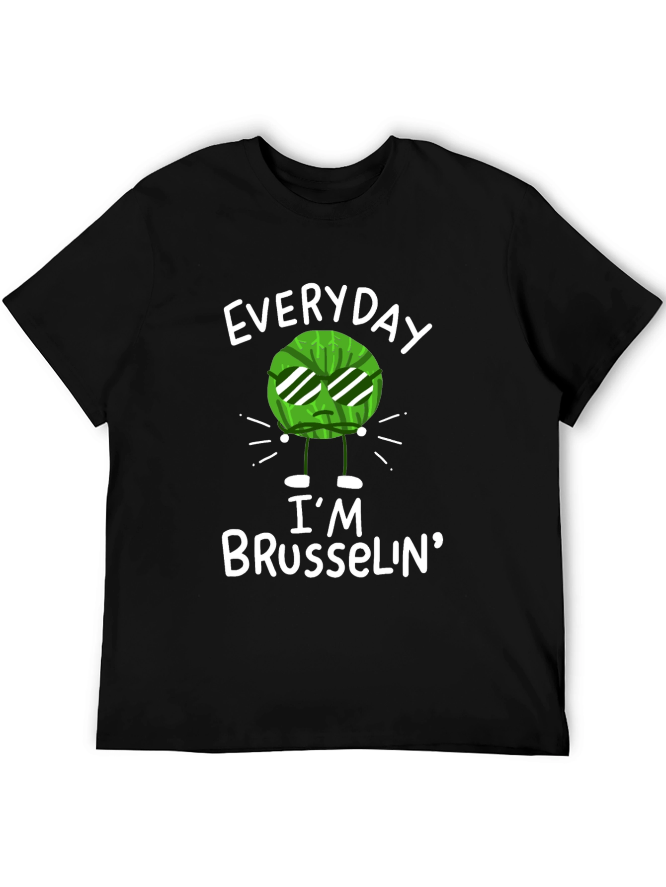Everyday Im Brusselin Black T-Shirt