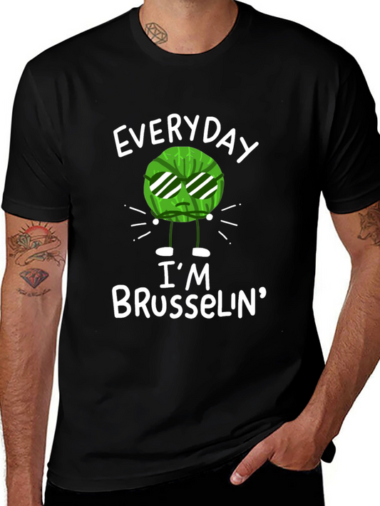 Everyday Im Brusselin Black T-Shirt