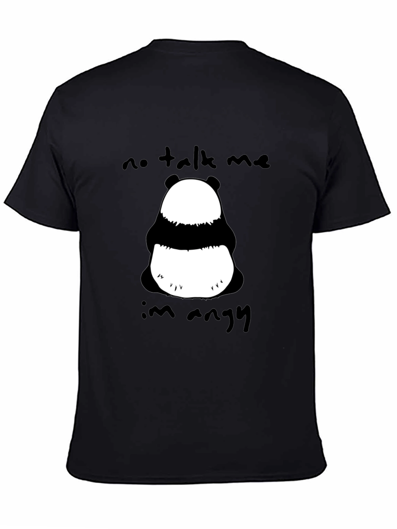 Angry Panda Graphic T-Shirt - Unisex Cotton Tee