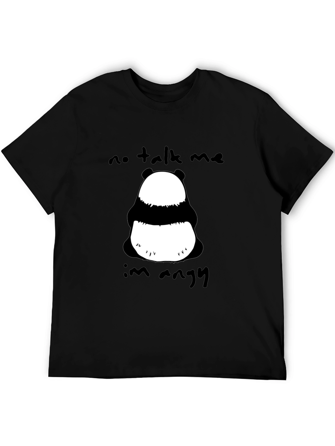 Angry Panda Graphic T-Shirt - Unisex Cotton Tee