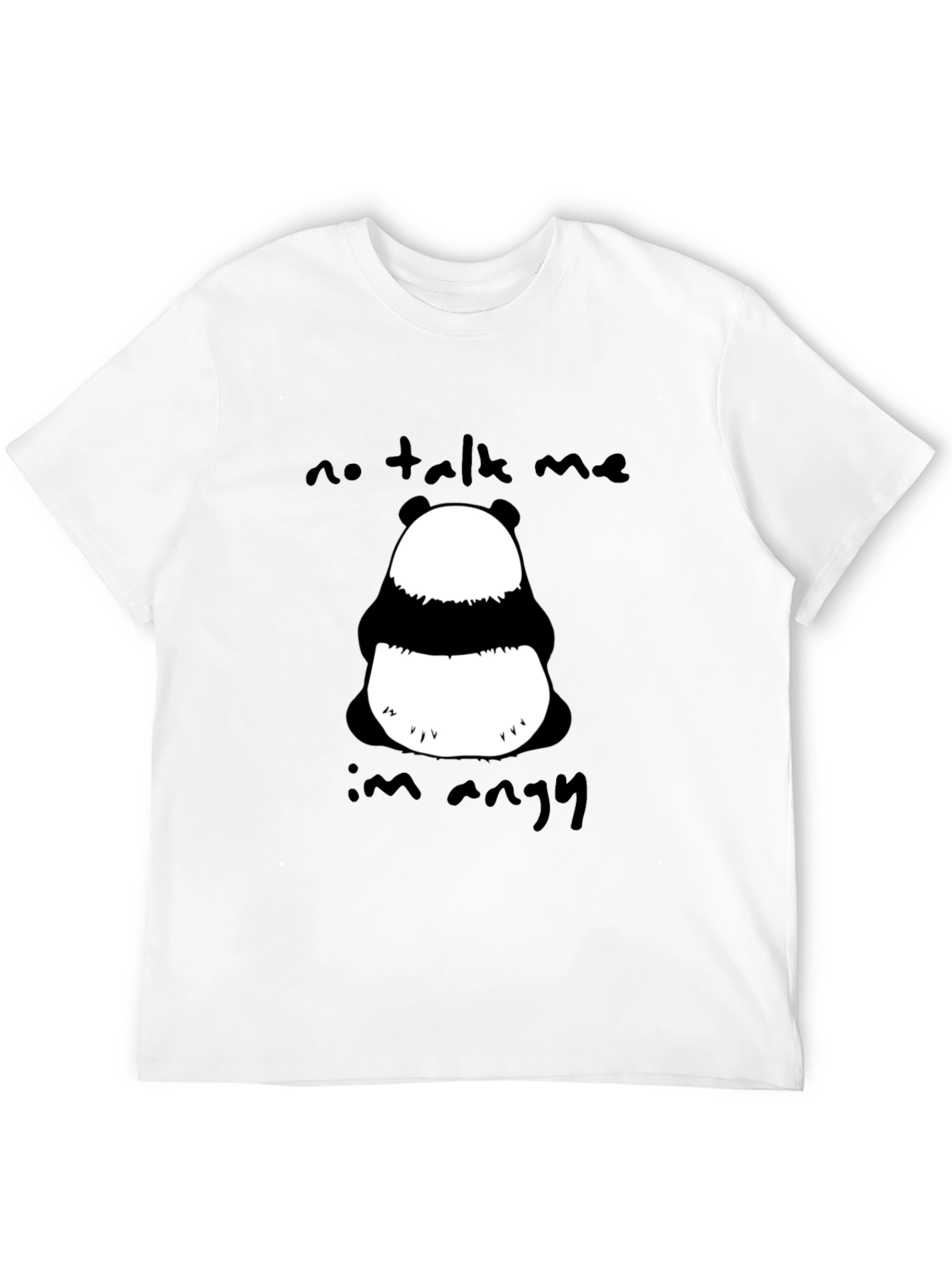 Angry Panda Graphic T-Shirt - Unisex Cotton Tee