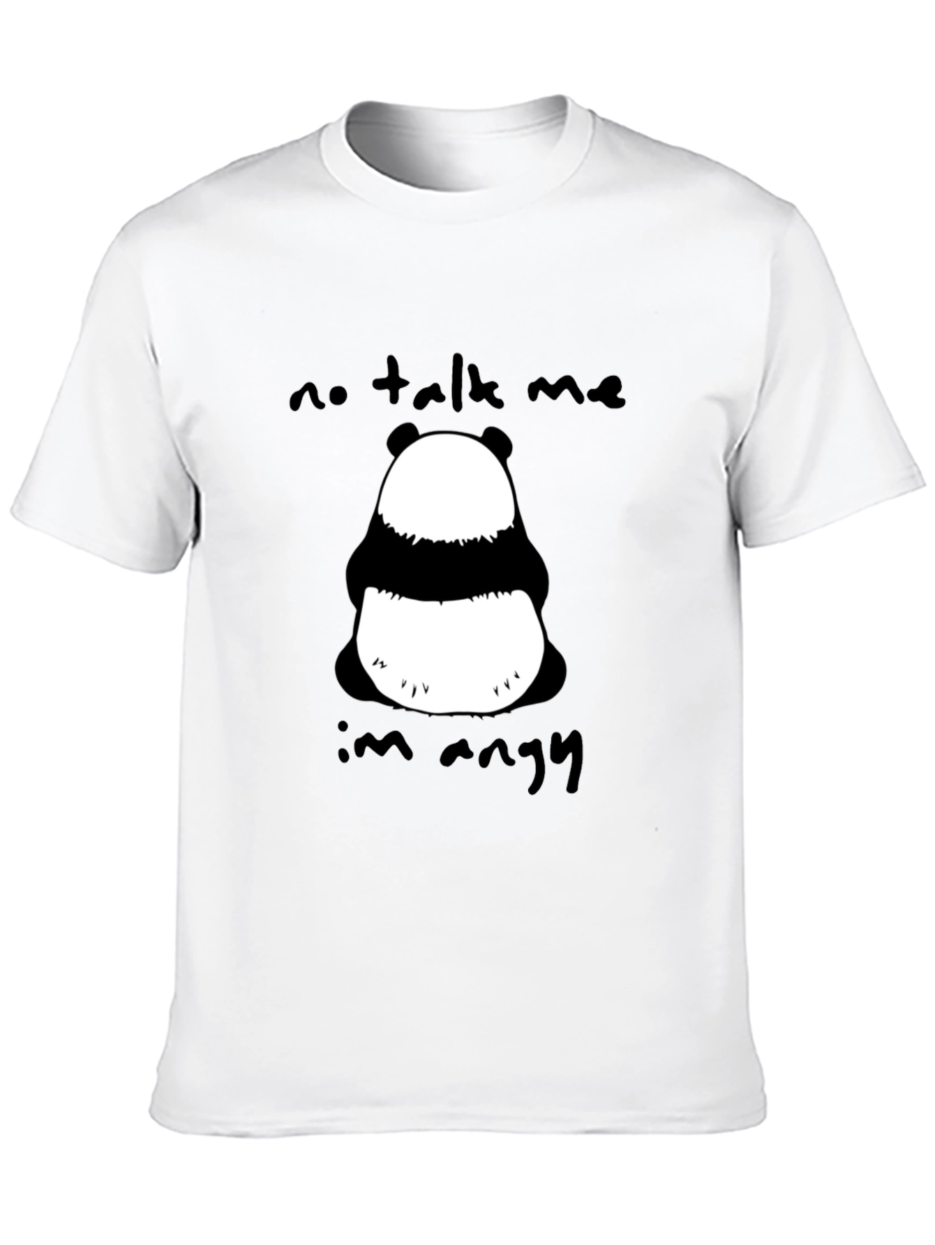 Angry Panda Graphic T-Shirt - Unisex Cotton Tee