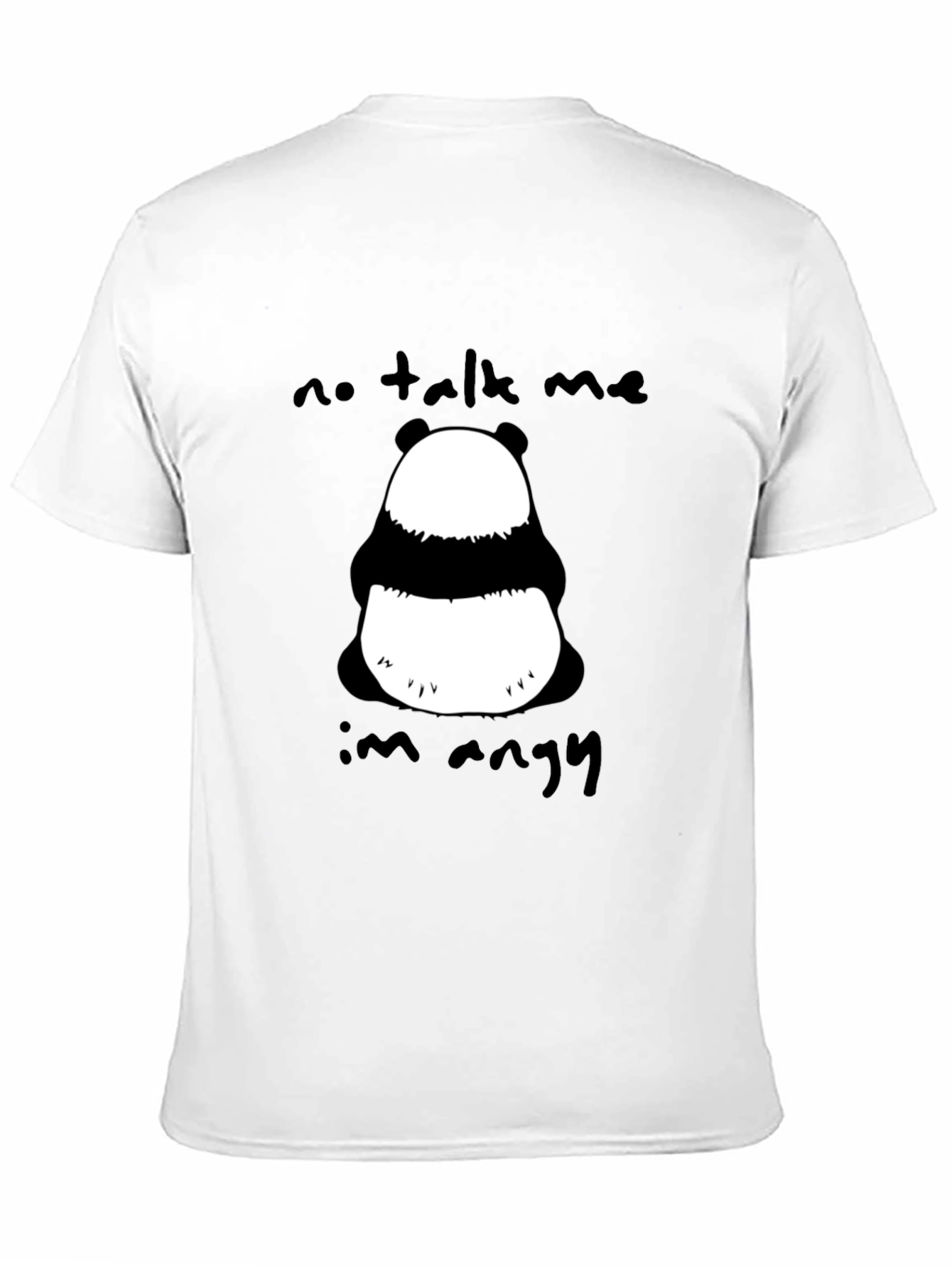 Angry Panda Graphic T-Shirt - Unisex Cotton Tee