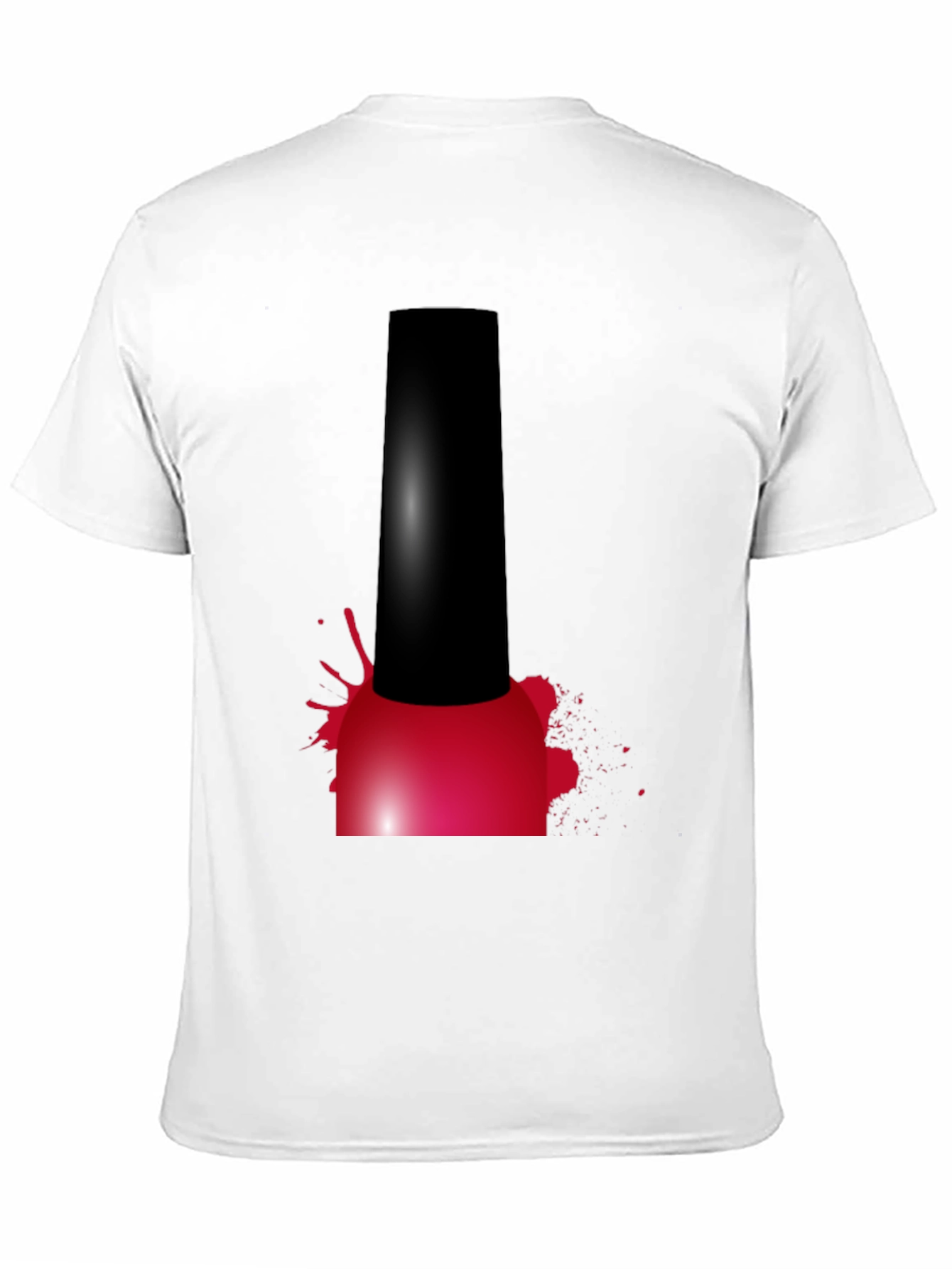 Nail Polish Splatter Graphic T-Shirt
