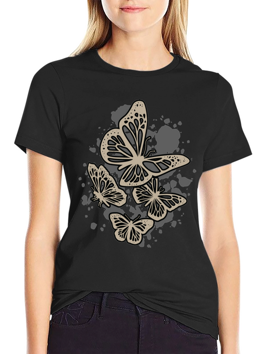 Butterfly Graphic Tee - Stylish Casual Wear