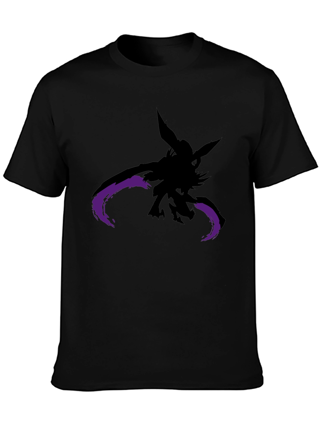 Shadow Creature Graphic Black T-Shirt