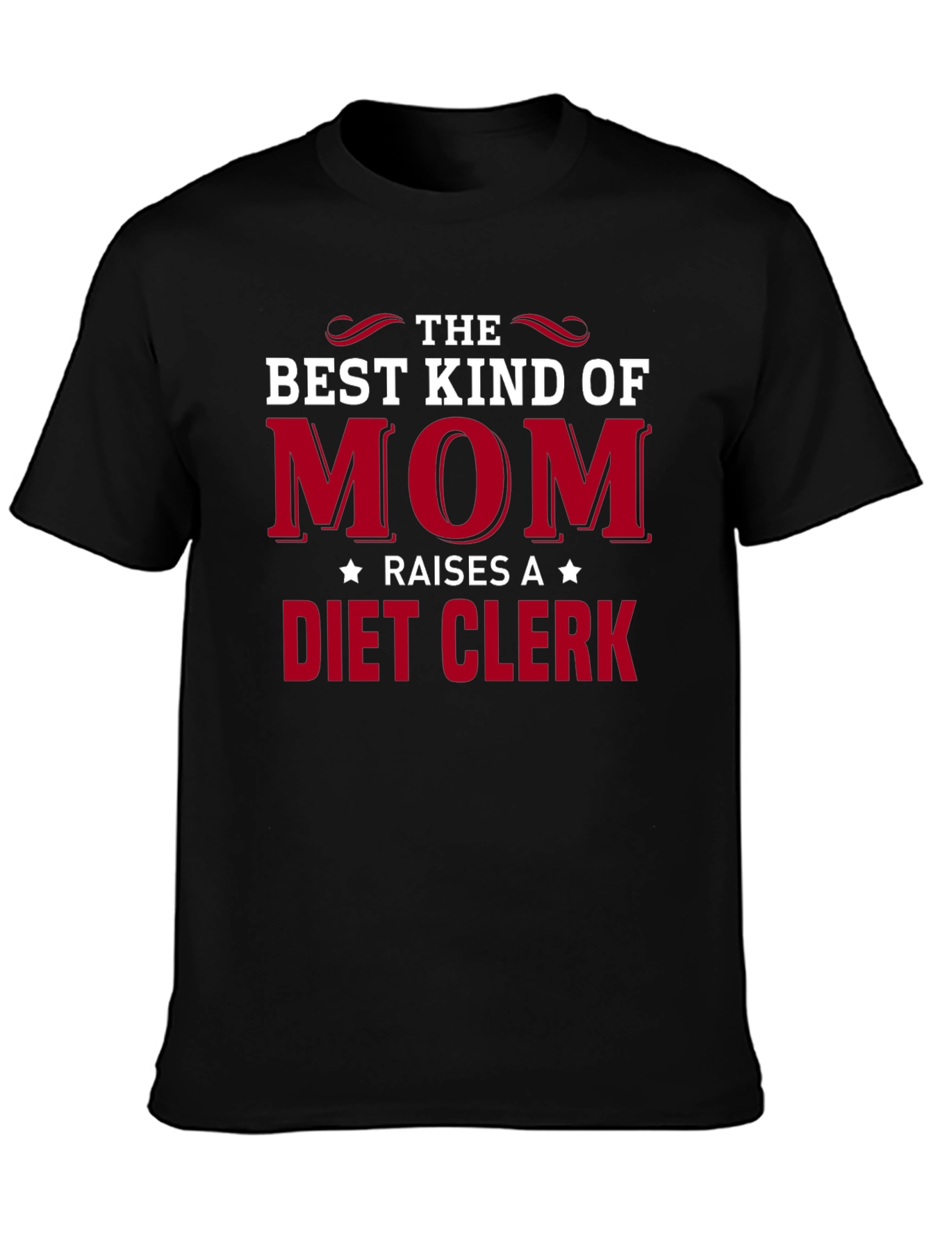 Best Kind of Mom Diet Clerk Graphic Tee