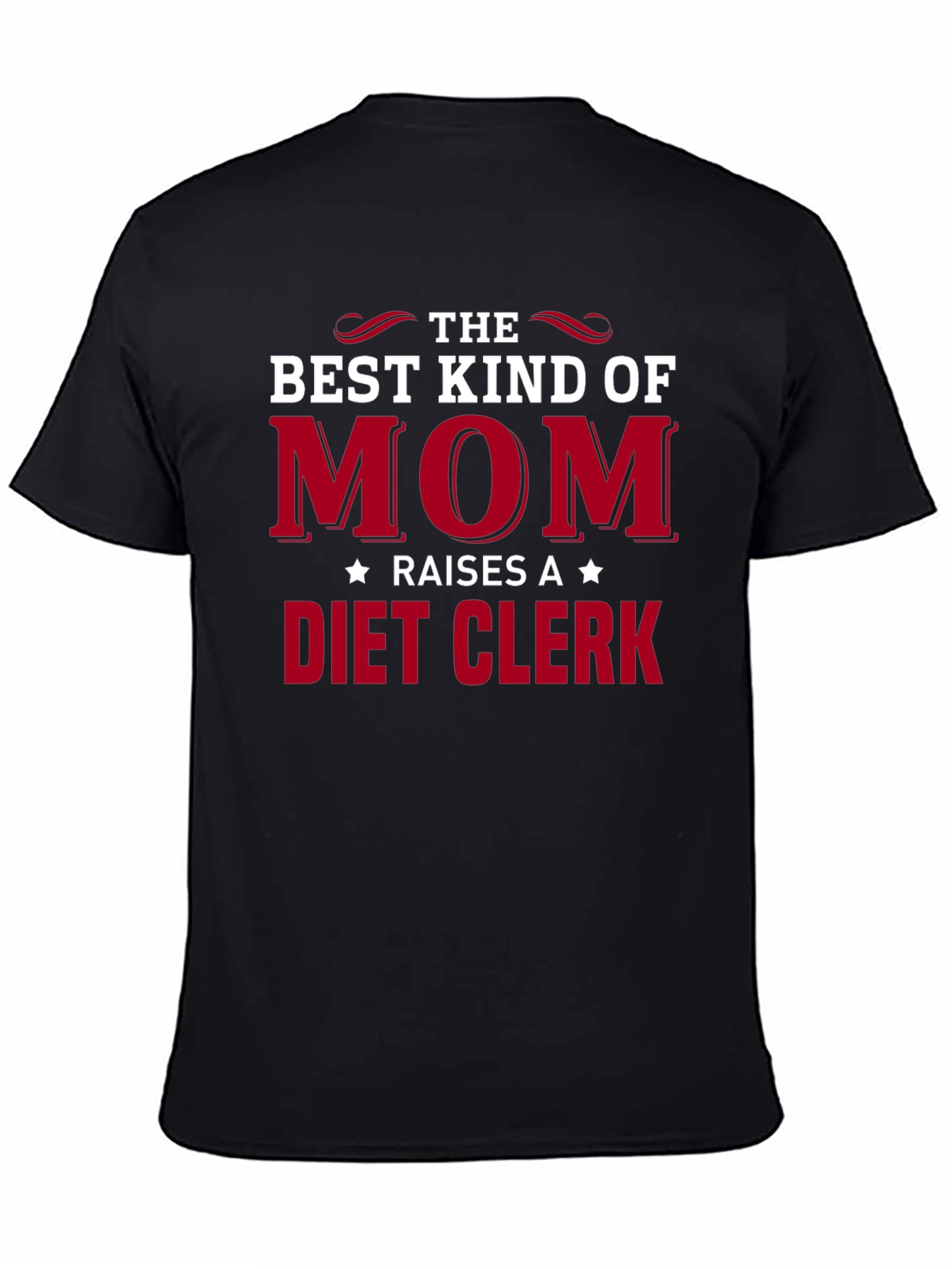 Best Kind of Mom Diet Clerk Graphic Tee
