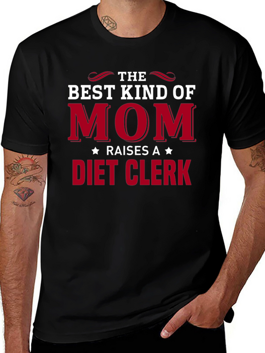 Best Kind of Mom Diet Clerk Graphic Tee