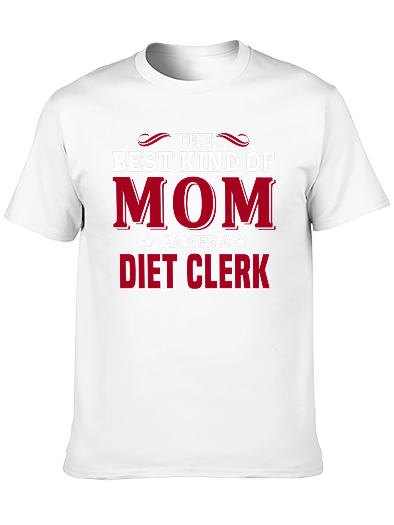 Best Kind of Mom Diet Clerk Graphic Tee