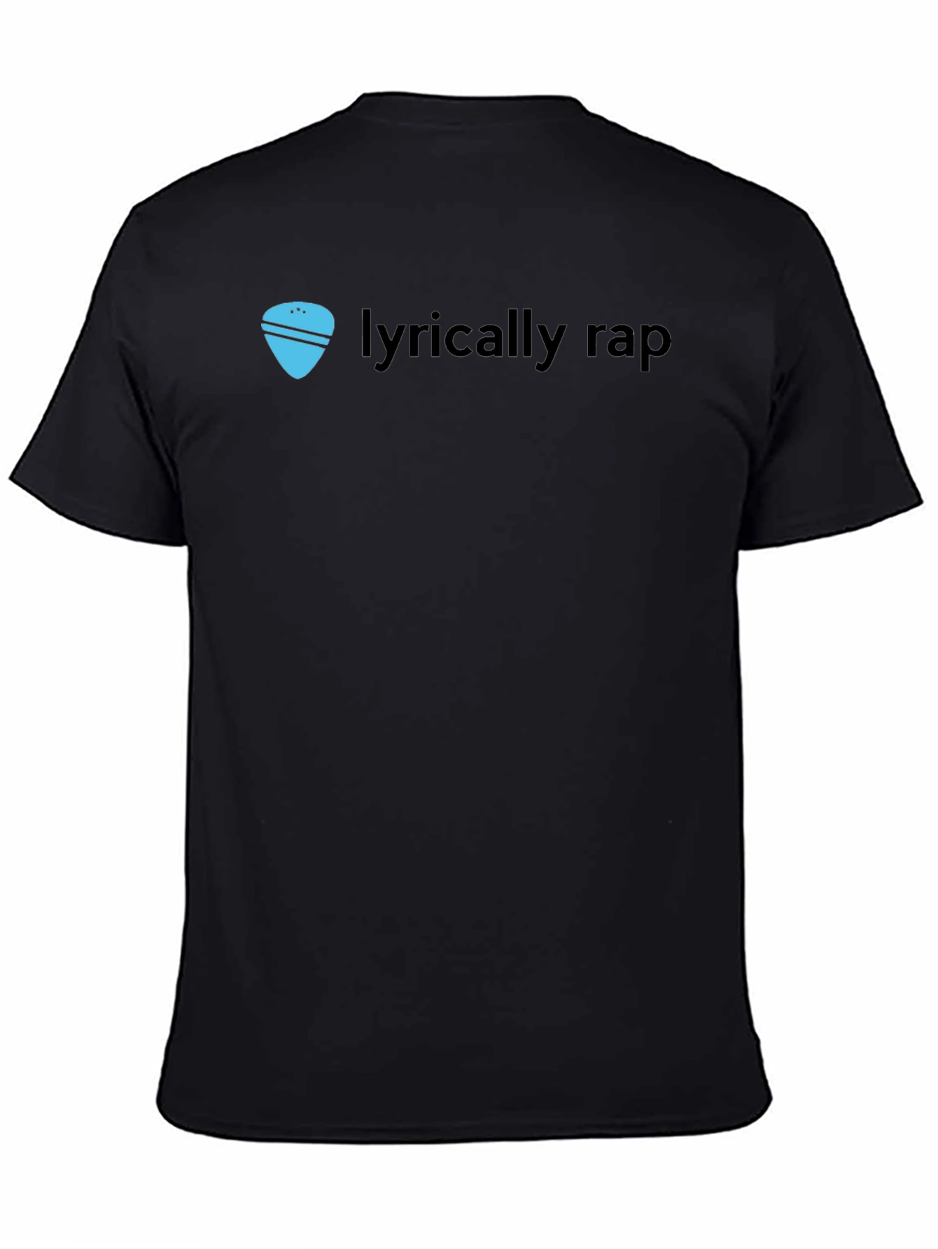Lyrically Rap Graphic Tee - Stylish Black T-Shirt