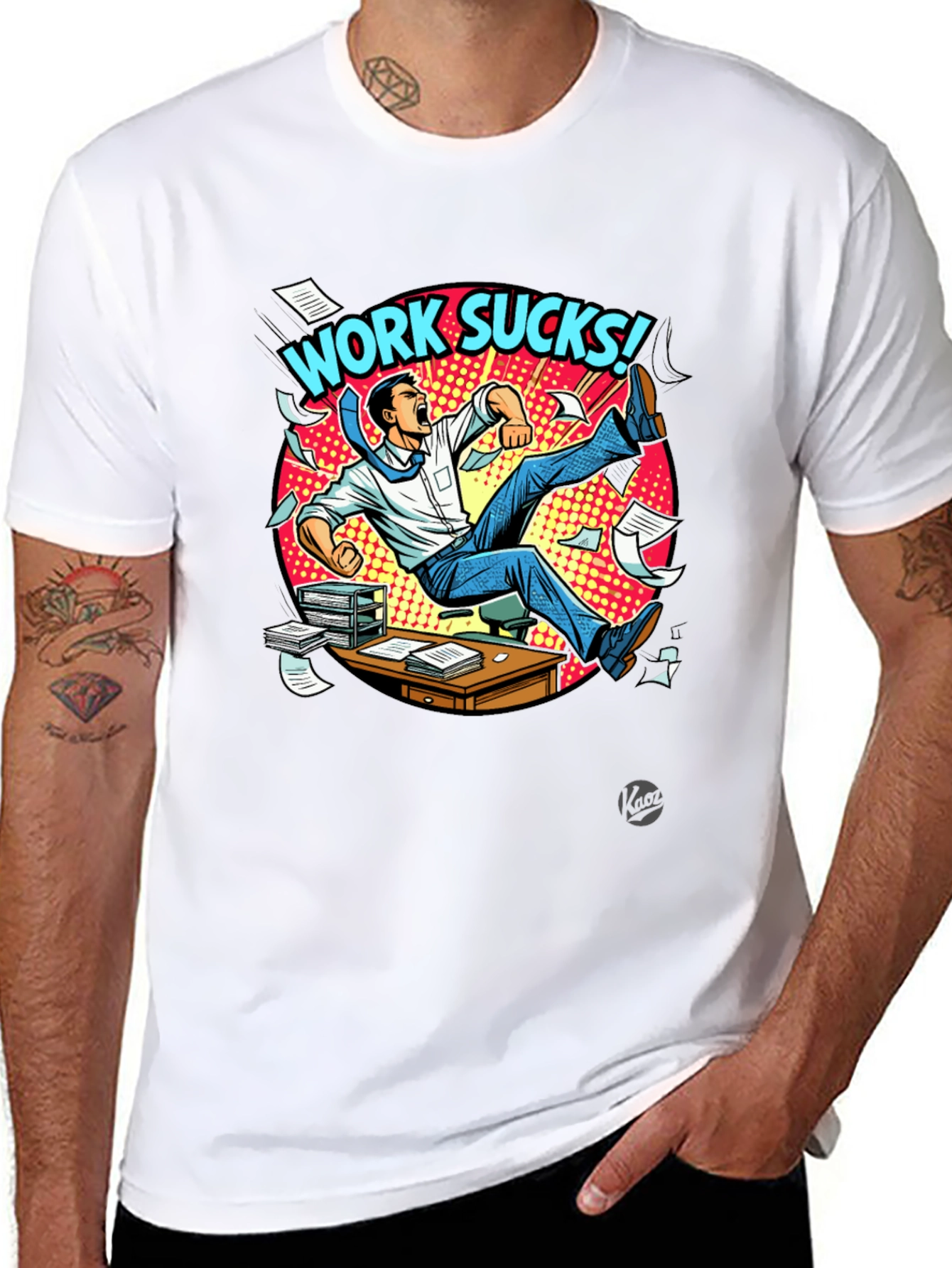 Work Sucks T-Shirt: Office Humor Tee