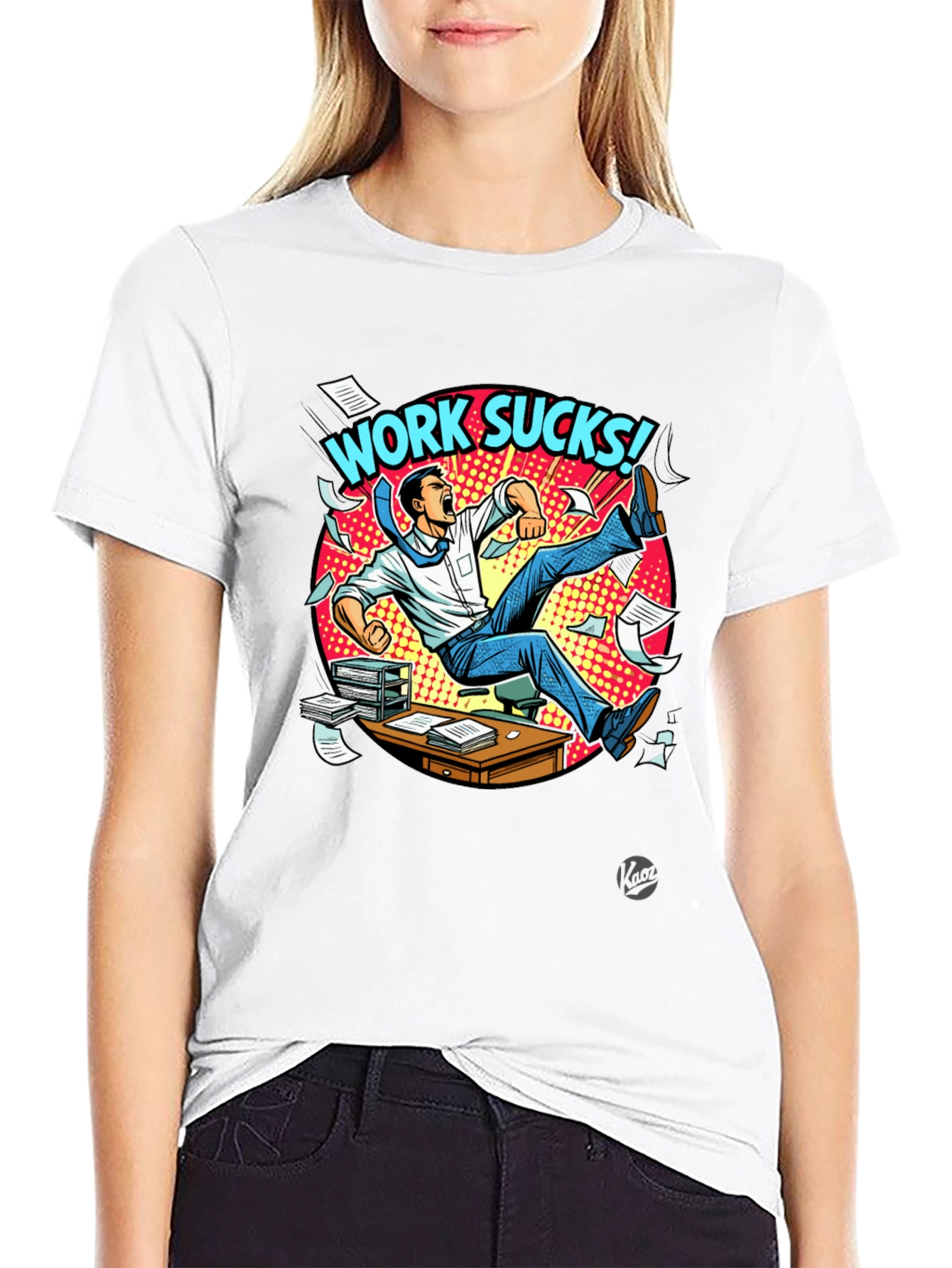 Work Sucks T-Shirt: Office Humor Tee