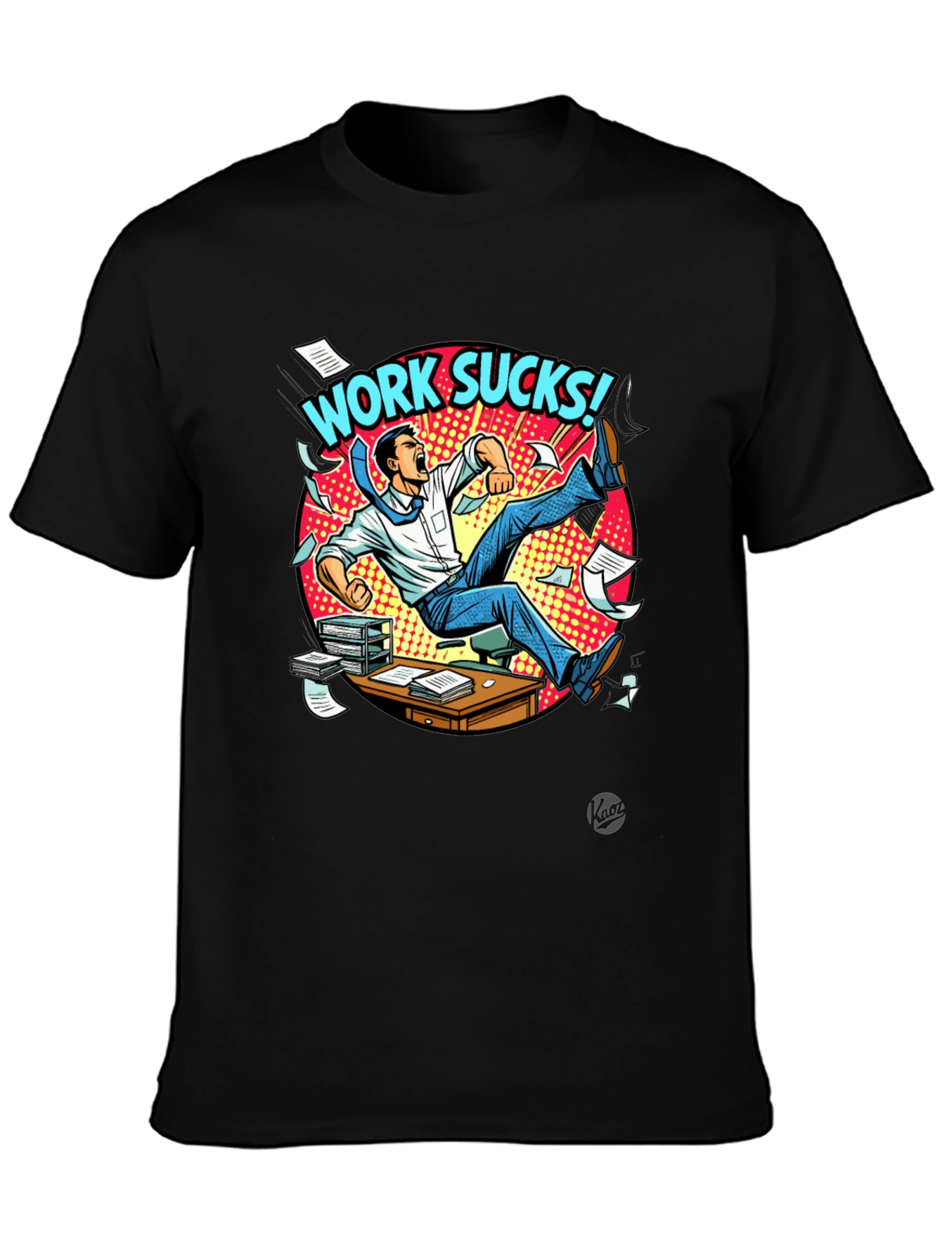 Work Sucks T-Shirt: Office Humor Tee