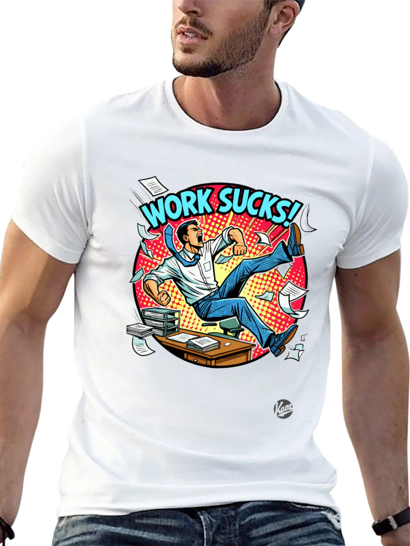 Work Sucks T-Shirt: Office Humor Tee
