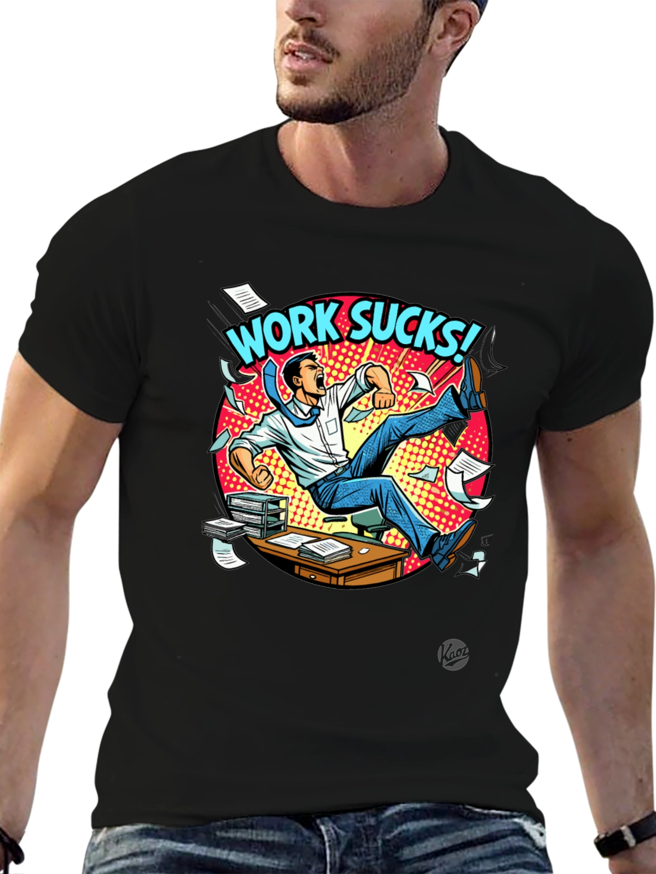 Work Sucks T-Shirt: Office Humor Tee