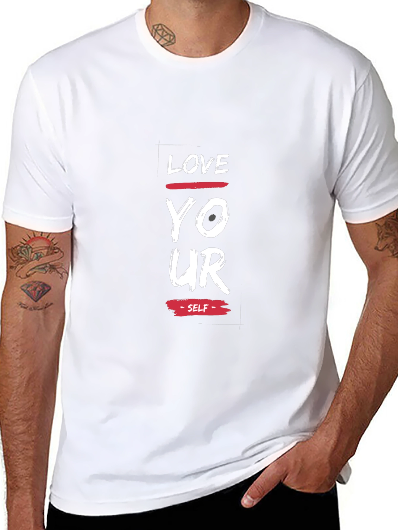 Love Yourself Graphic T-Shirt - Stylish Comfort