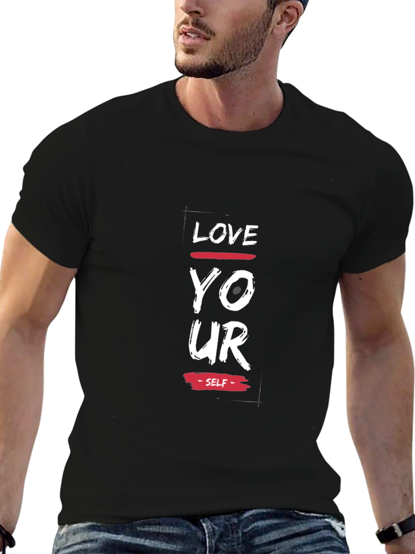 Love Yourself Graphic T-Shirt - Stylish Comfort