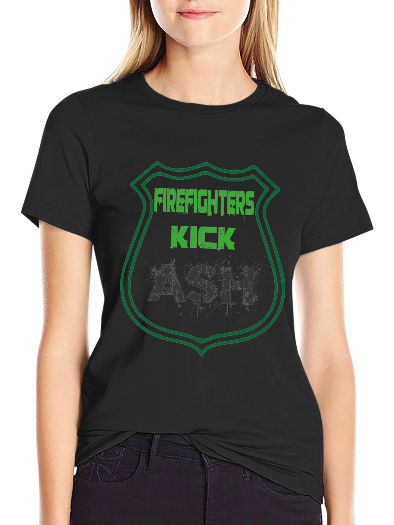 Firefighters Kick Ash T-Shirt - Graphic Tee