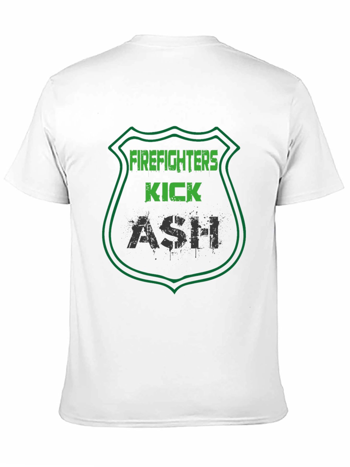 Firefighters Kick Ash T-Shirt - Graphic Tee