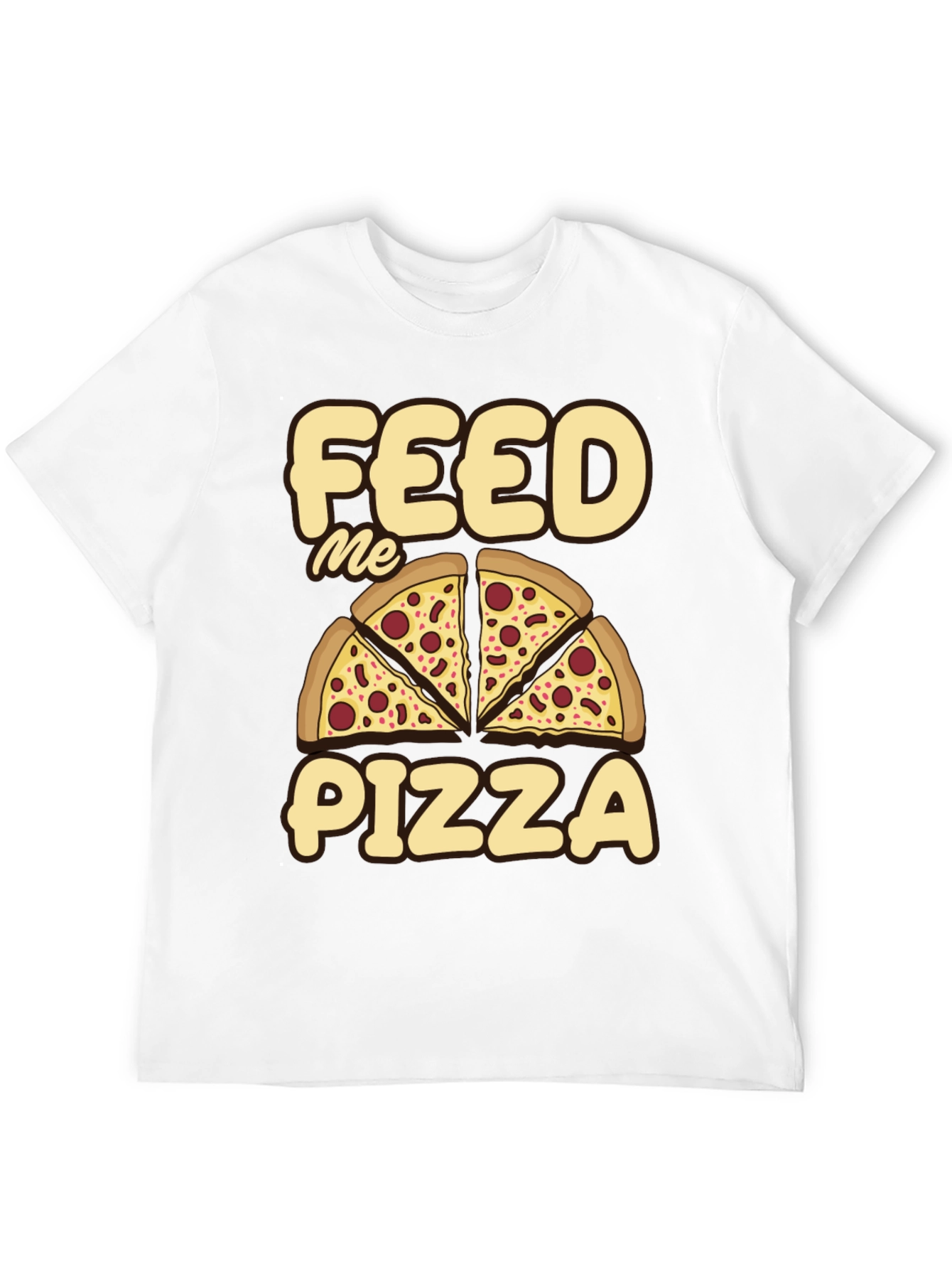 Feed Me Pizza Graphic Tee
