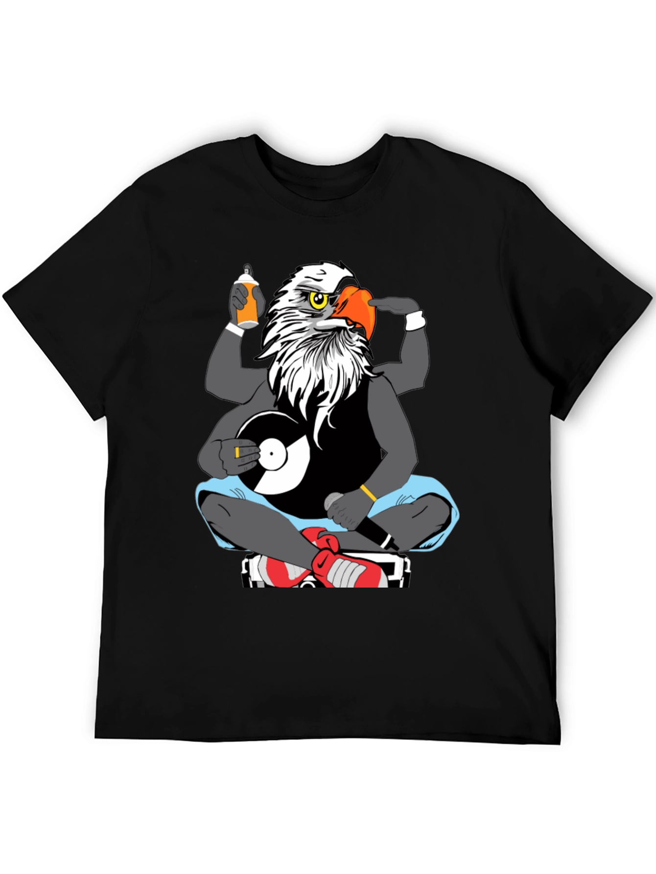 Eagle DJ Graphic T-Shirt