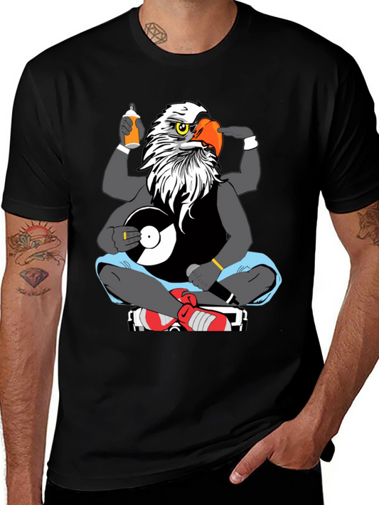 Eagle DJ Graphic T-Shirt