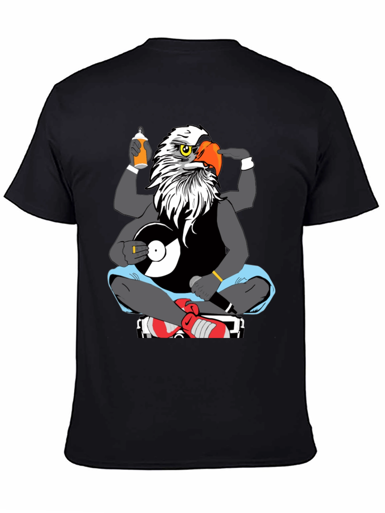 Eagle DJ Graphic T-Shirt