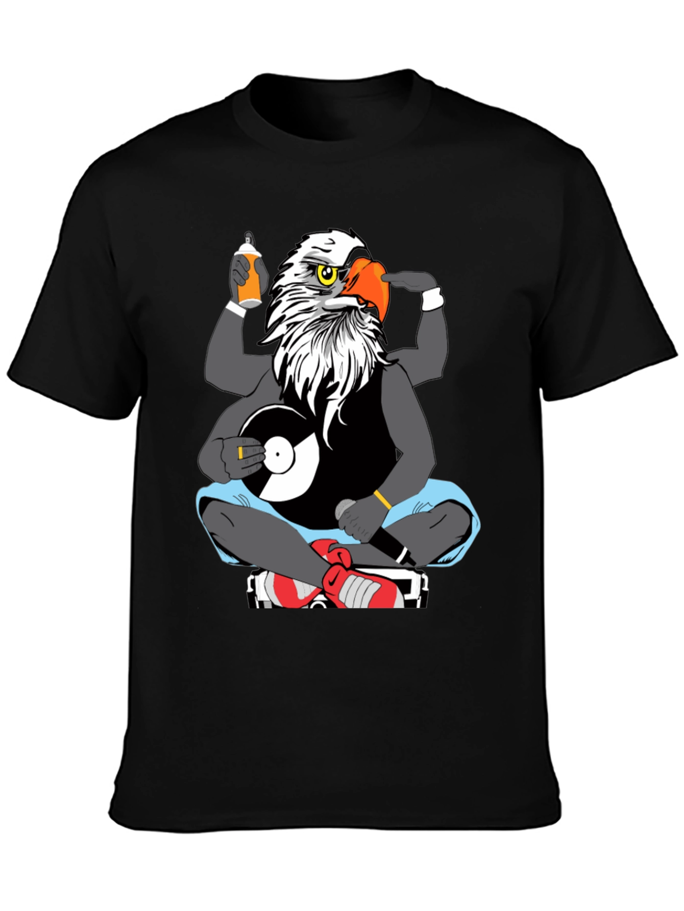 Eagle DJ Graphic T-Shirt