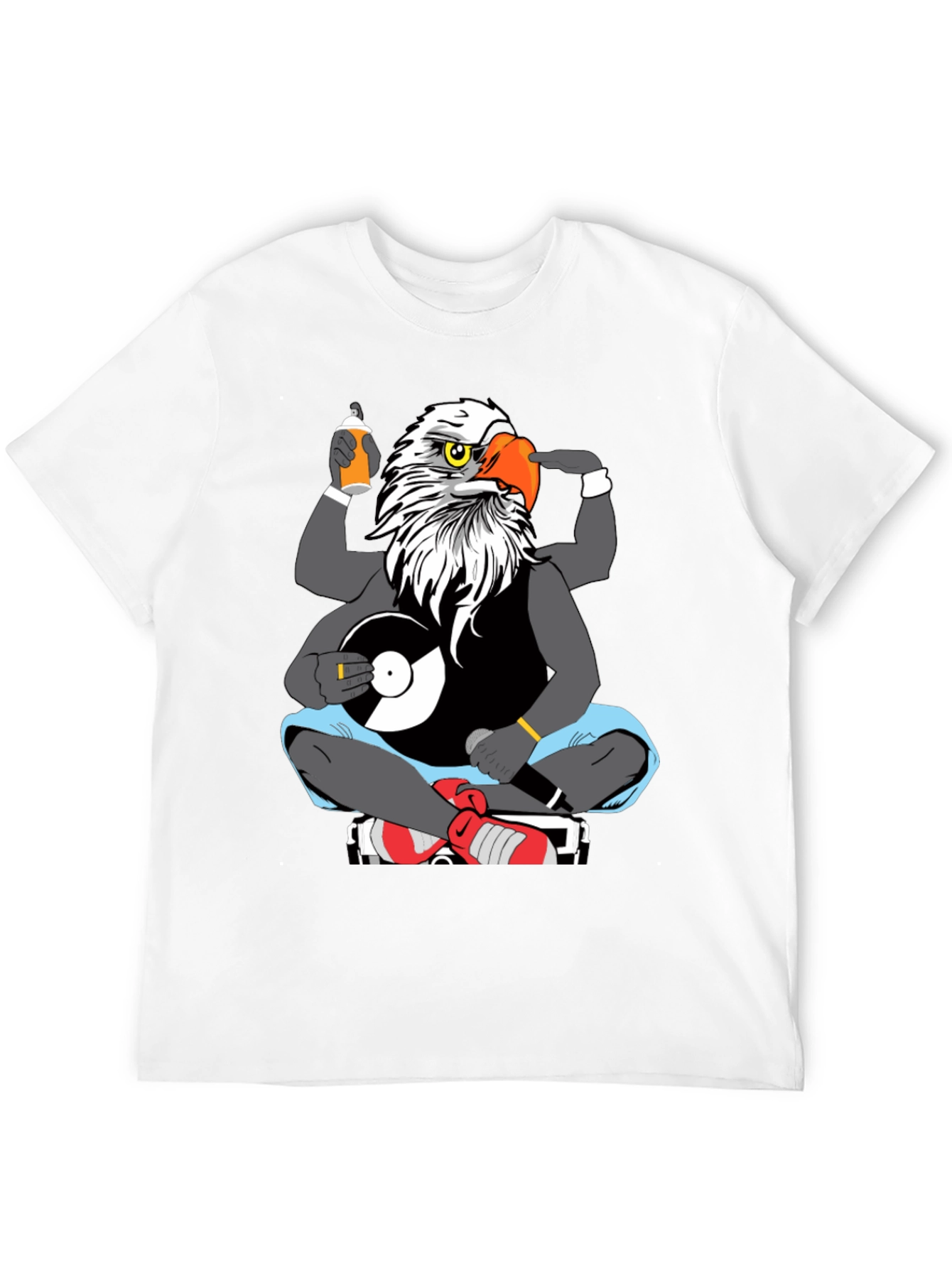 Eagle DJ Graphic T-Shirt
