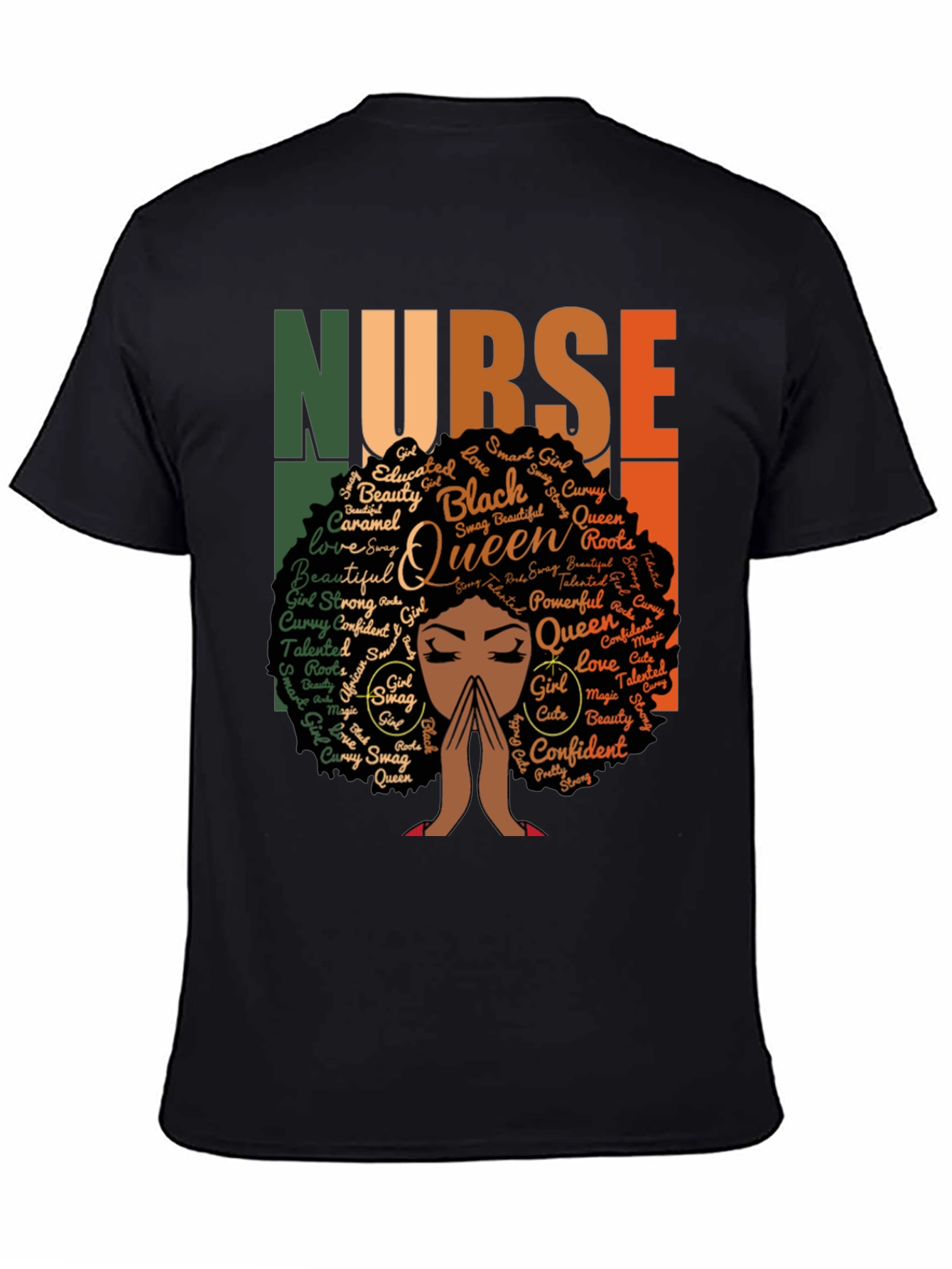 Black Queen Nurse T-Shirt