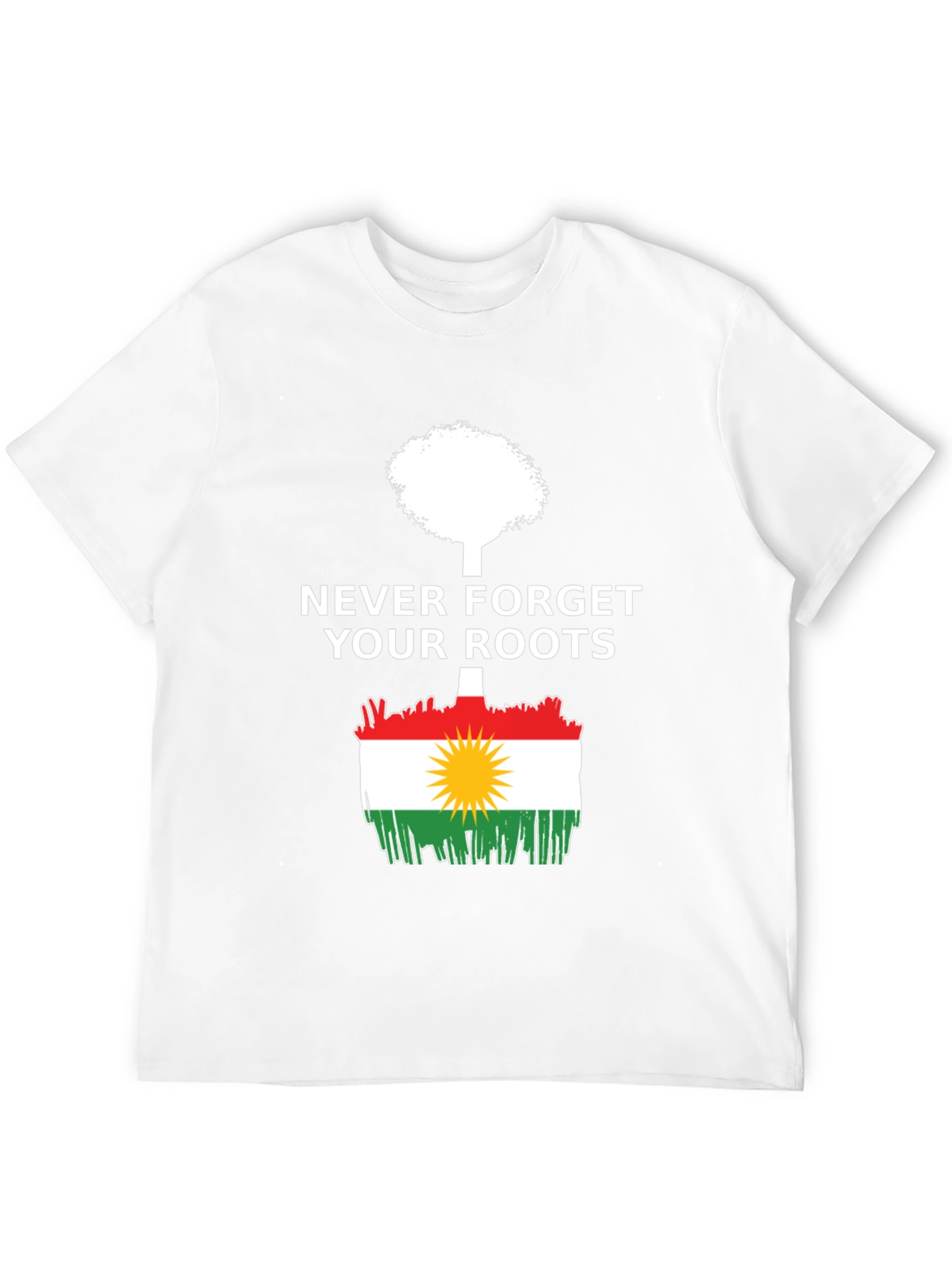 Never Forget Your Roots Kurdistan T-Shirt