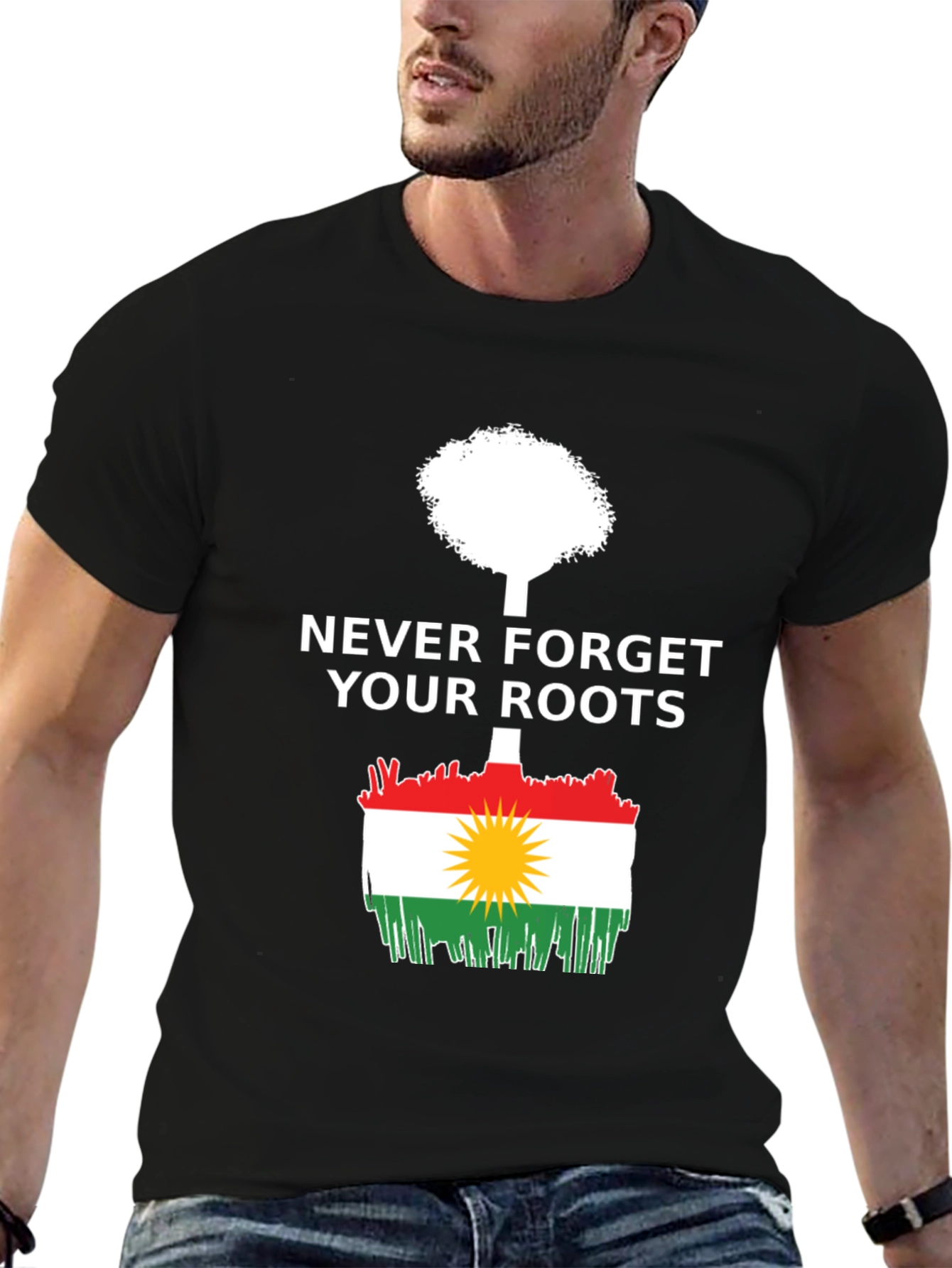 Never Forget Your Roots Kurdistan T-Shirt