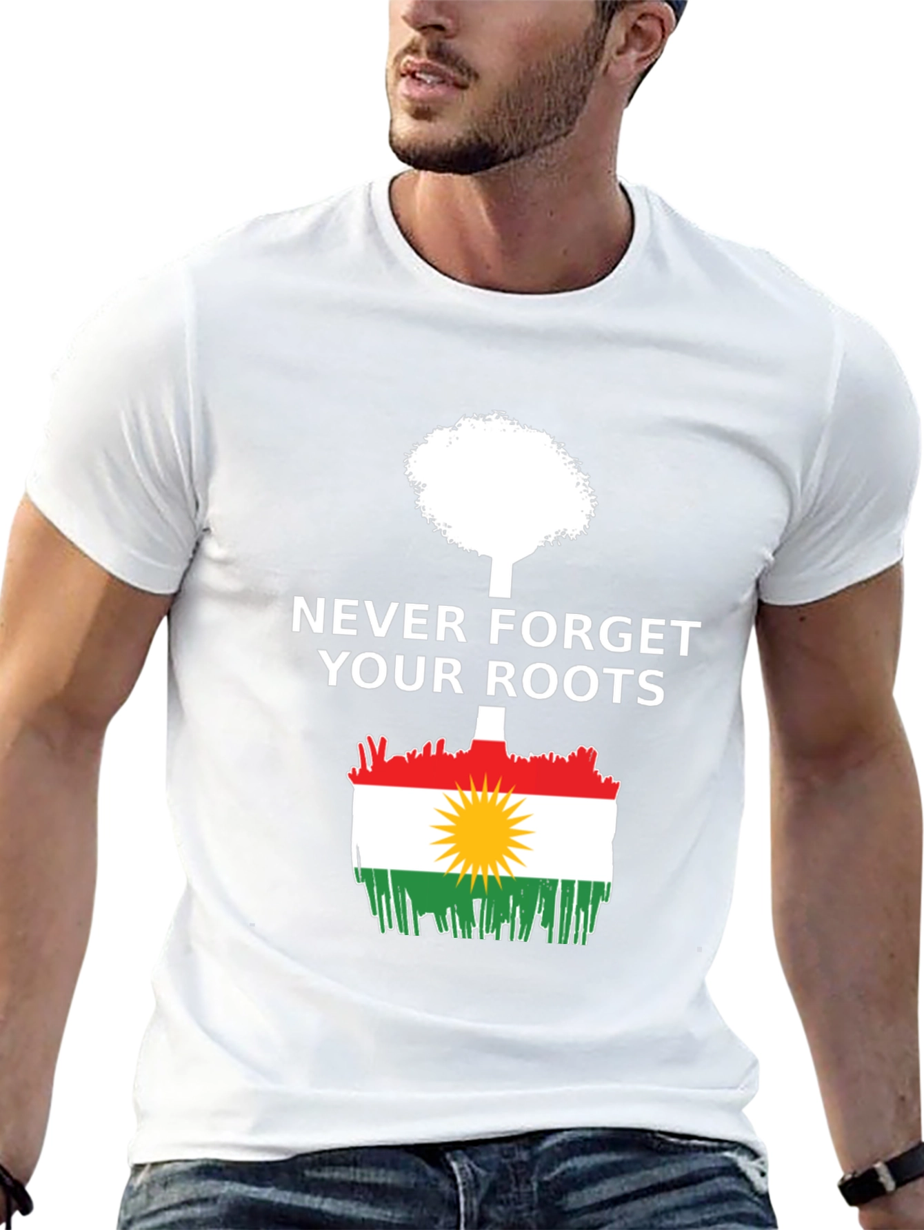 Never Forget Your Roots Kurdistan T-Shirt