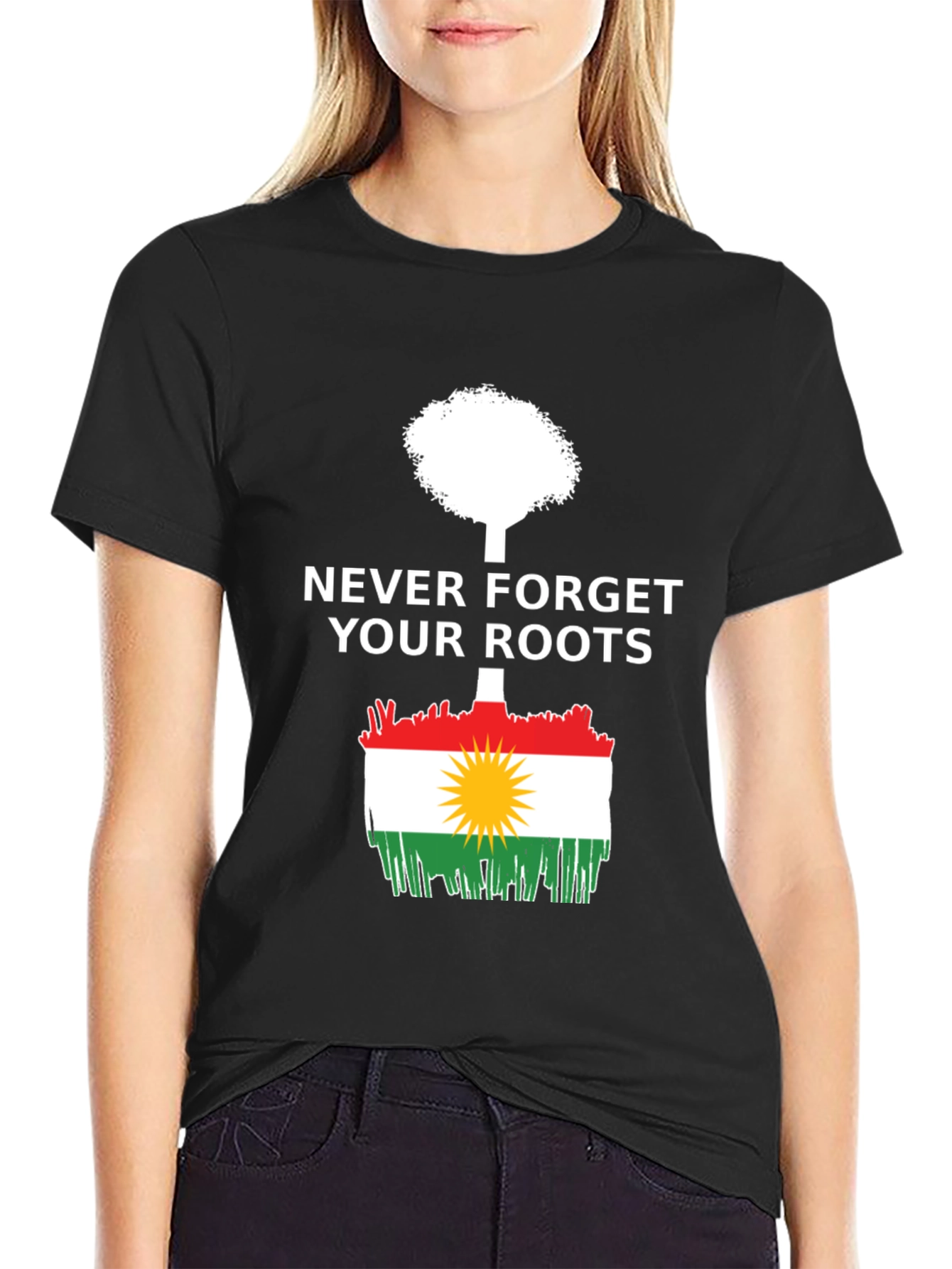 Never Forget Your Roots Kurdistan T-Shirt