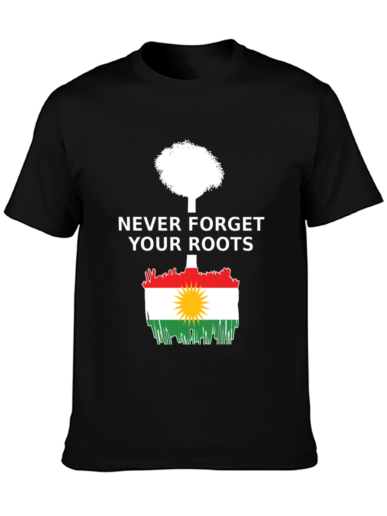 Never Forget Your Roots Kurdistan T-Shirt