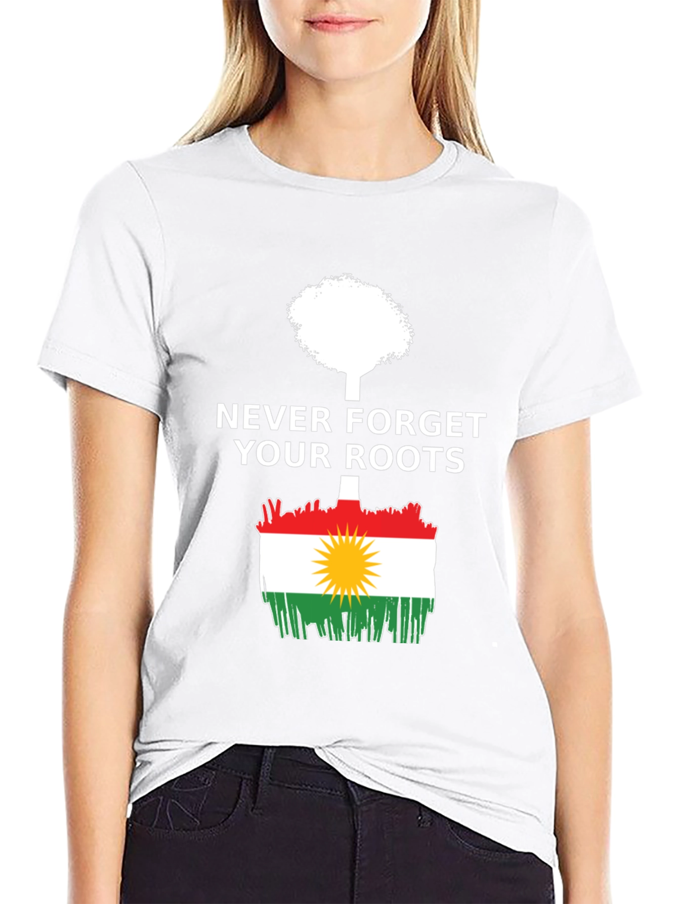 Never Forget Your Roots Kurdistan T-Shirt