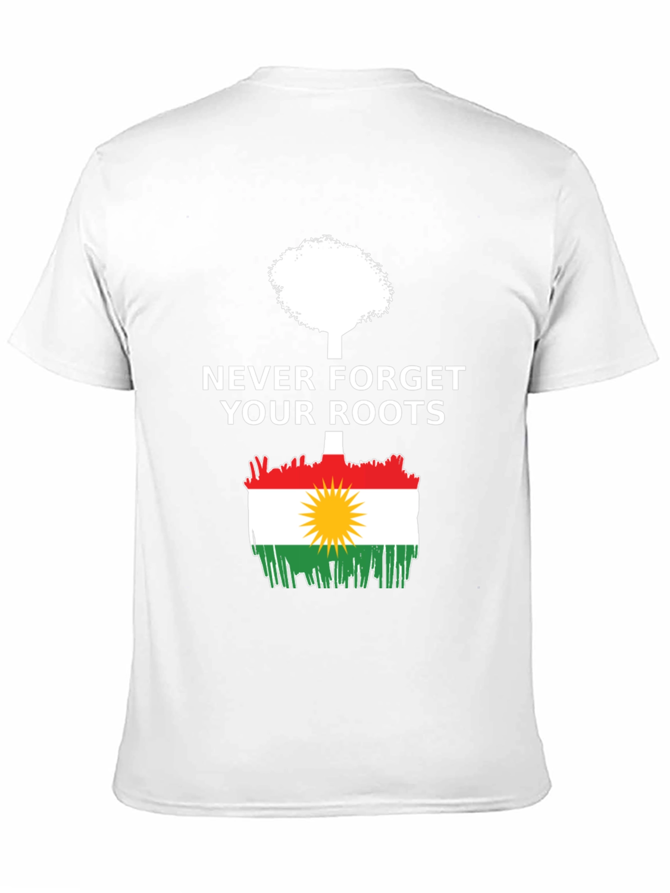 Never Forget Your Roots Kurdistan T-Shirt