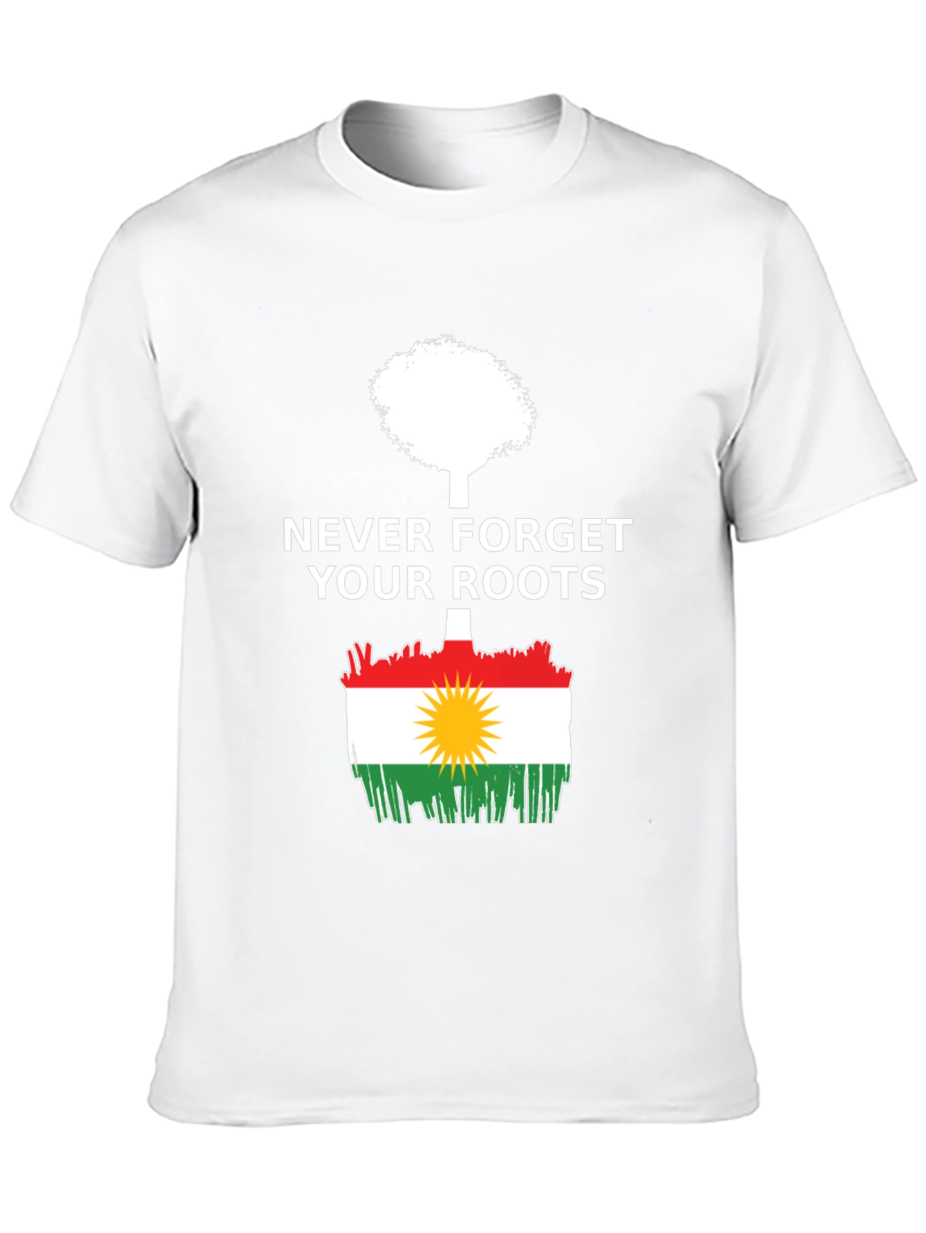 Never Forget Your Roots Kurdistan T-Shirt