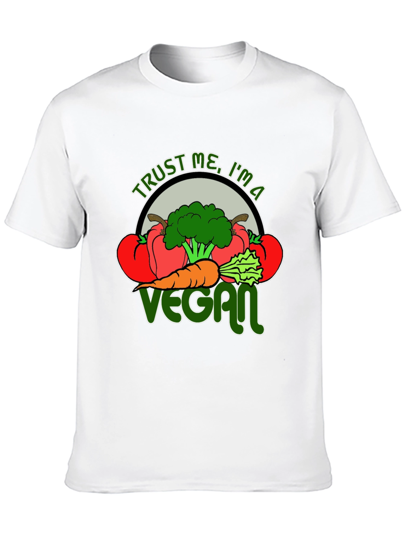 Trust Me Im A Vegan Graphic T-Shirt