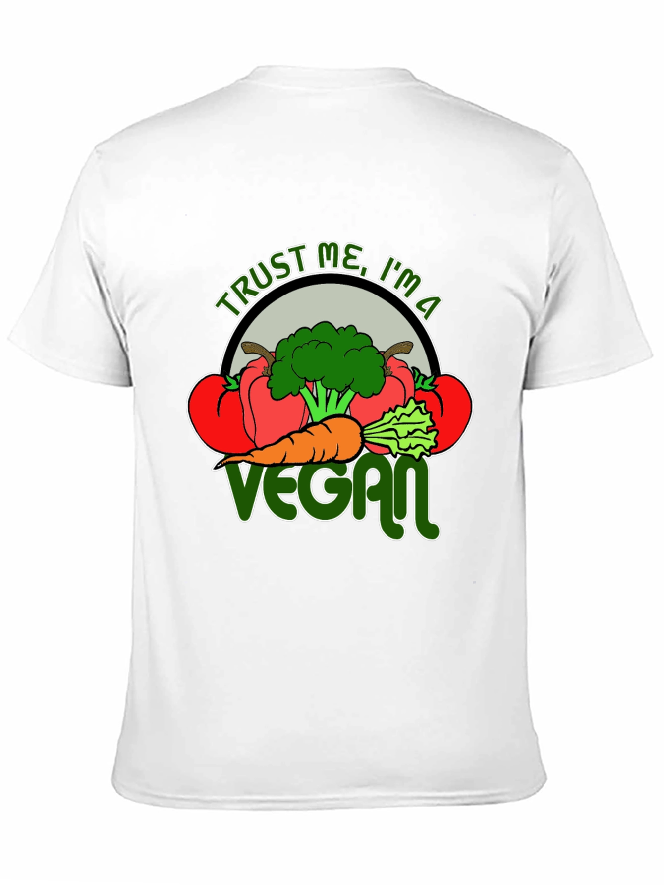Trust Me Im A Vegan Graphic T-Shirt