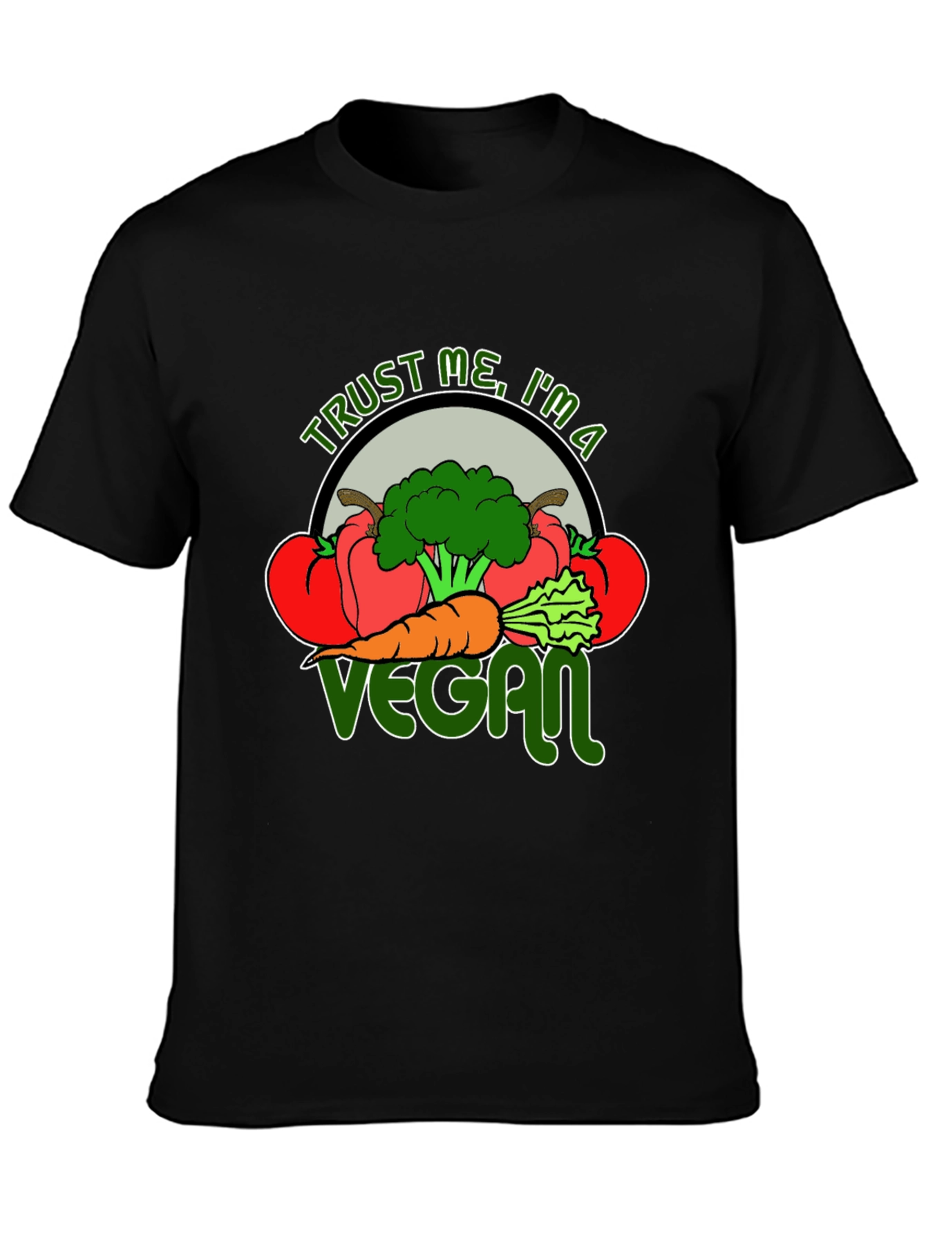 Trust Me Im A Vegan Graphic T-Shirt
