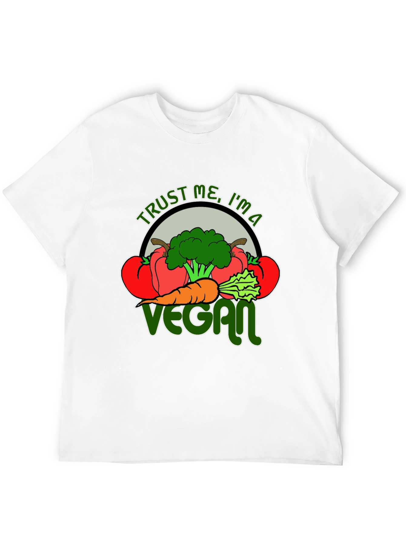 Trust Me Im A Vegan Graphic T-Shirt